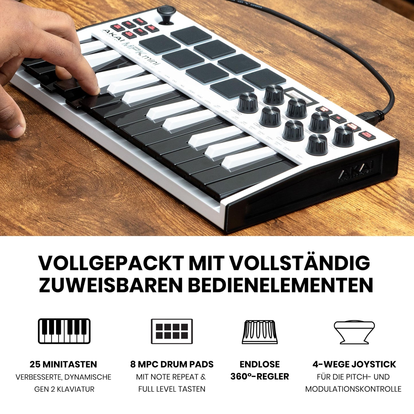 Akai Professional MPK Mini MK3 White