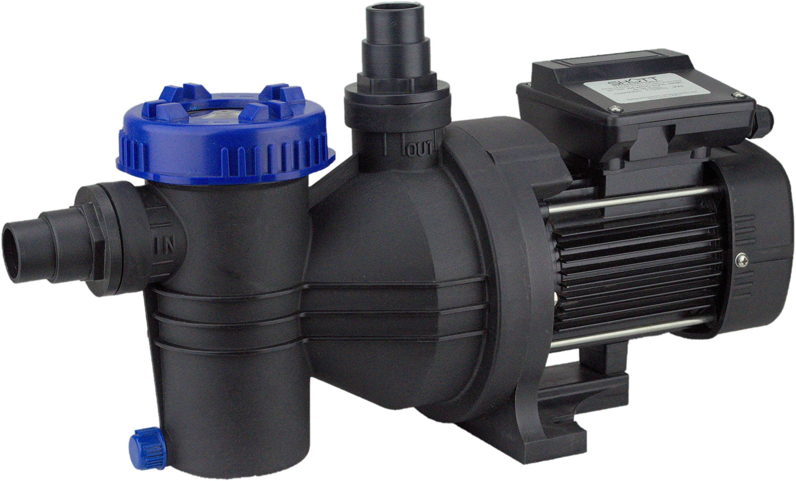 STEINBACH filter pump WP 7000, self-priming, 230 V/400 watts, Q= 160 l/min, max. pump height 9 m, 041063