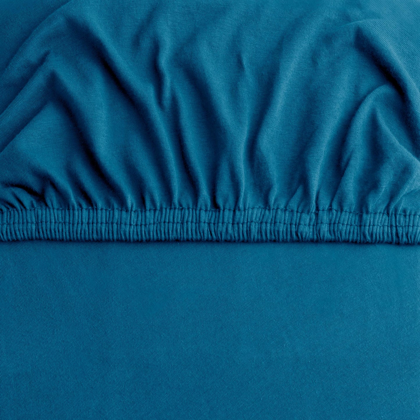 DecoKing fitted sheet 200x220 220x240 cm 100% combed cotton blue fitted sheets jersey box spring bed amber 200 x 220 220 x 240 - Amber