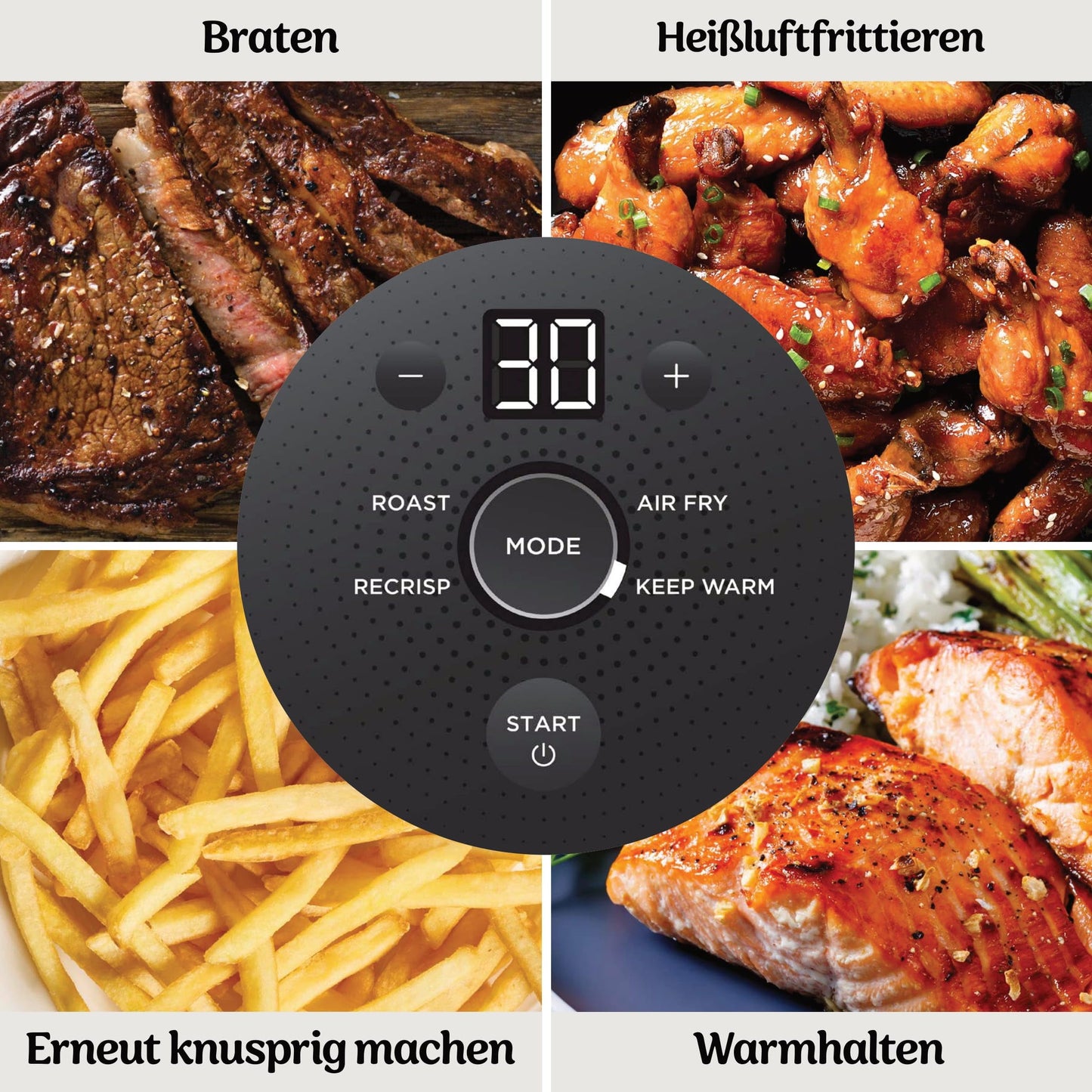 Ninja CRISPi Portable Air Fryer with Carry Bag, 3.8L & 1.4L, 4-in-1: Air Frying, Roasting, Crisping, Compact Design, 2 Removable Glass Containers & Lid, 1700W, White FN102EU