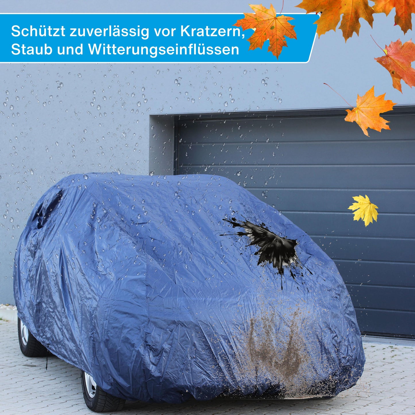 CARTREND 70334 vehicle cover blue