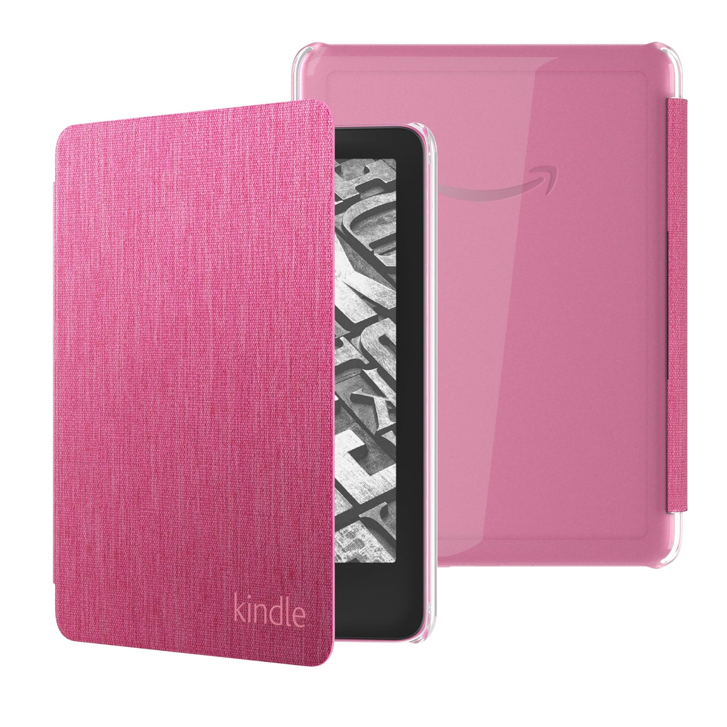 Brand new fabric cover with transparent back for Kindle Paperwhite (2024) and Kindle Colorsoft Signature Edition - 68RO2413-RCL
