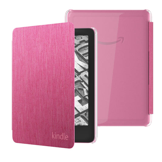 Brand new fabric cover with transparent back for Kindle Paperwhite (2024) and Kindle Colorsoft Signature Edition - 68RO2413-RCL