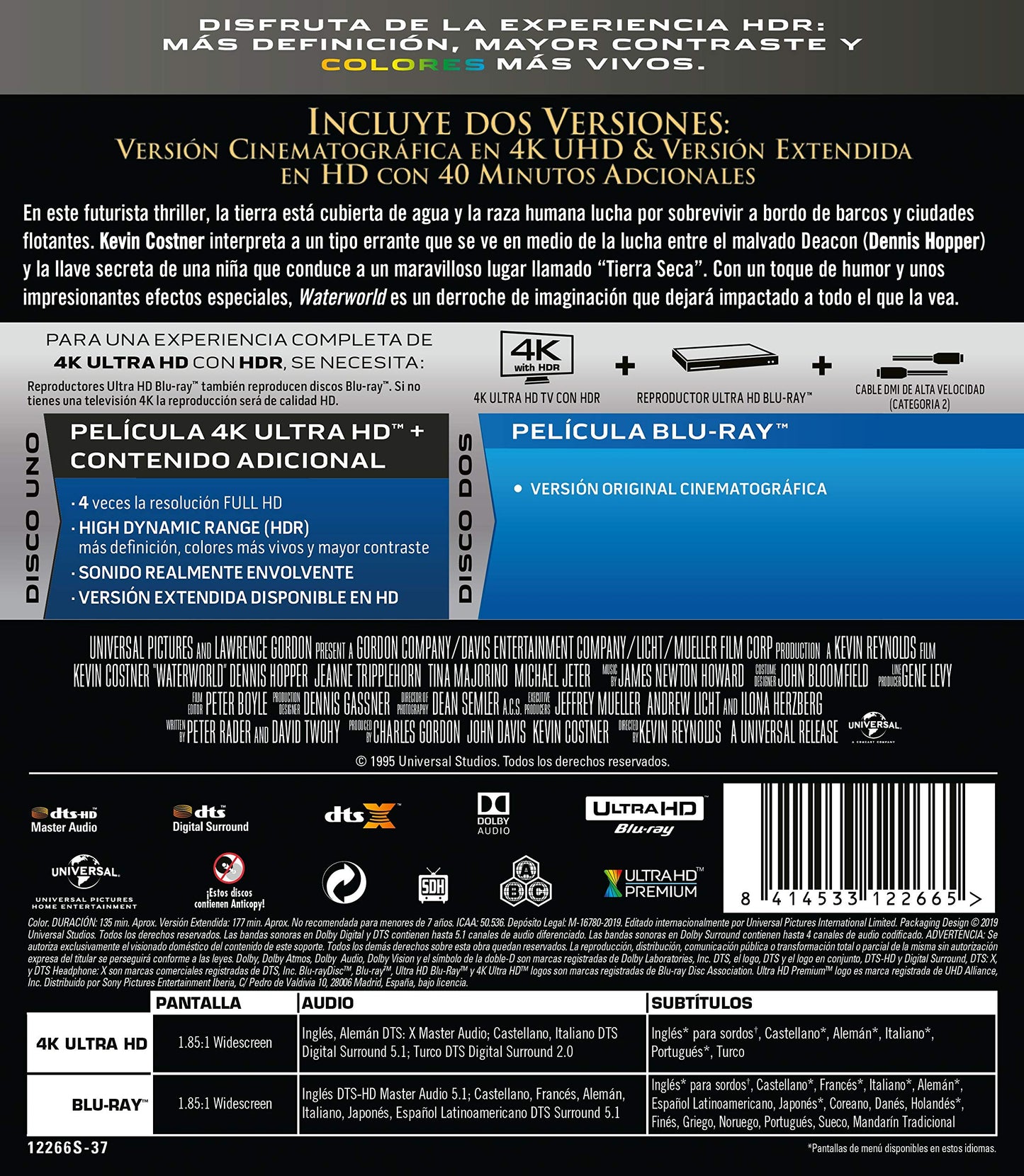 Waterworld (UHD + BD) - Comic