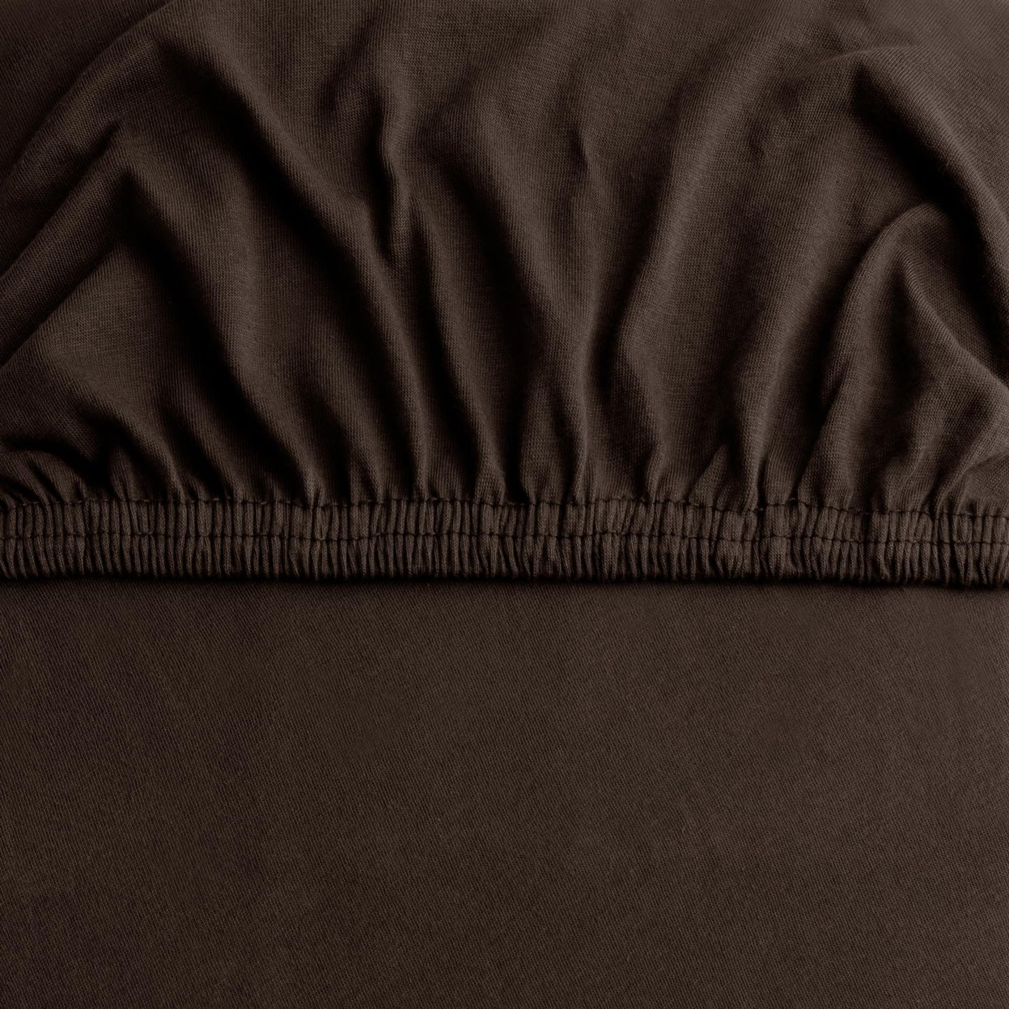 DecoKing fitted sheet 200x220 220x240 cm 100% combed cotton brown fitted sheets jersey box spring bed Amber 200 x 220 220 x 240