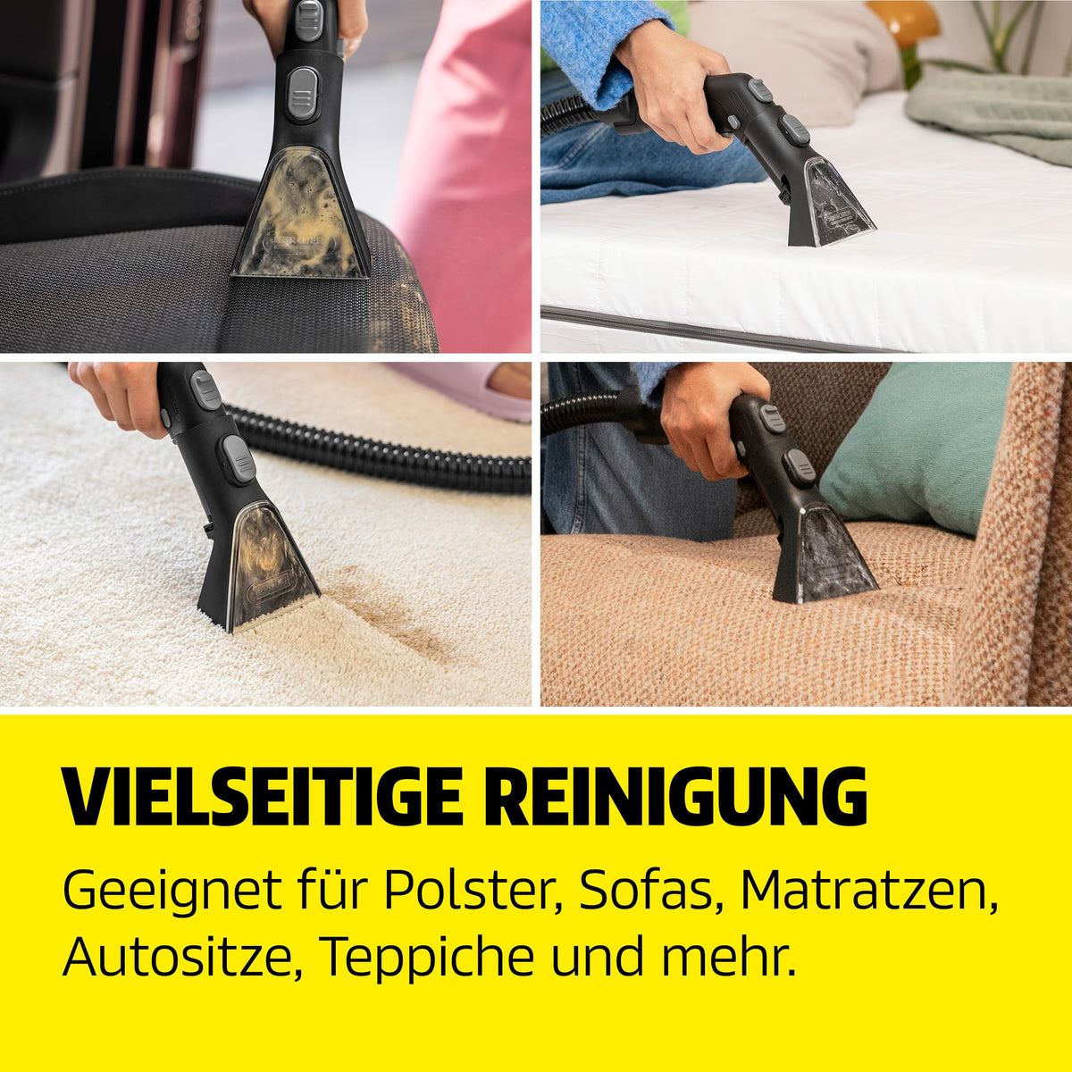 KÄRCHER Wash Vacuum Cleaner SE 3 Compact, White - 1.081-530.0