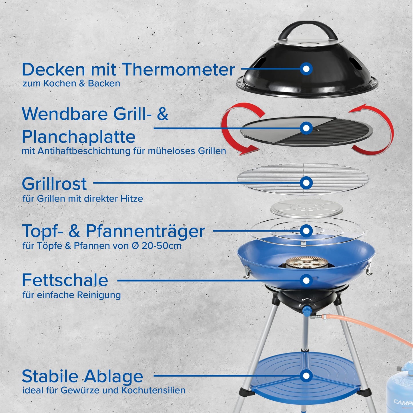 Campingaz Party Grill 600 camping stove - 694002