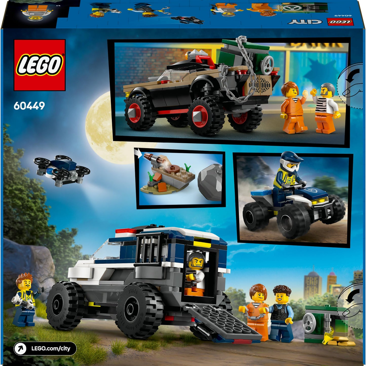 LEGO City Police SUV Chase (60449)