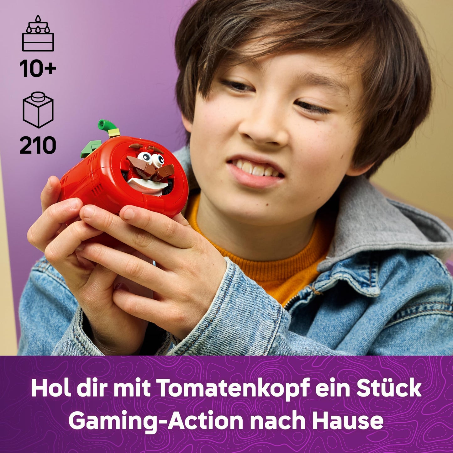 LEGO Fortnite Tomato Head - Interactive figure with restaurant interior - Room or desk decoration for children - Gaming gift for boys, girls and fans aged 10 and over - 77079