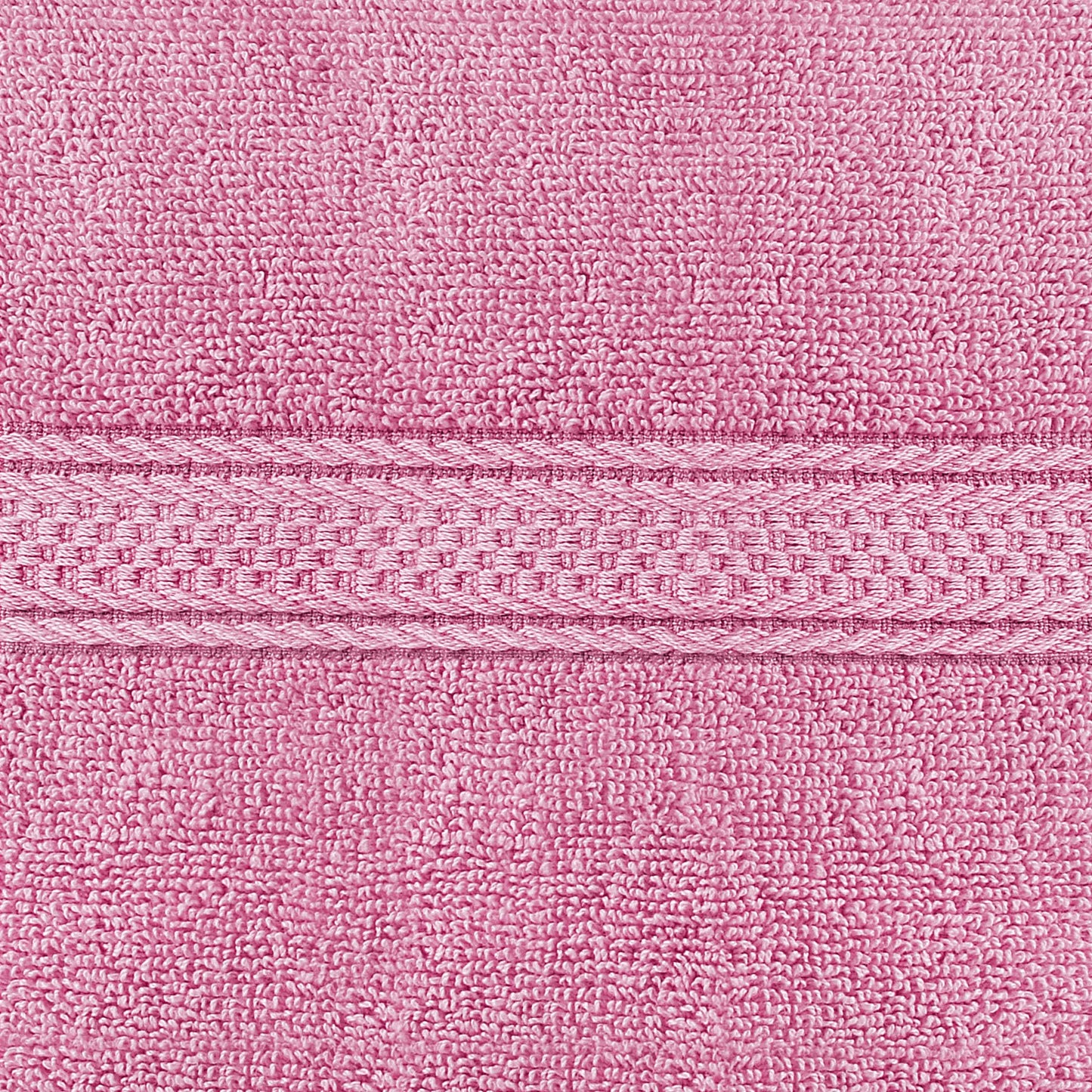 Utopia Towels, Premium Towel Set, 100% Ringspun Cotton, Ultra Soft and Highly Absorbent, 600gsm, for Bathroom, Gym, Shower, Hotel and Spa, 16" x 28", Pink, Pack of 6 - UT0899