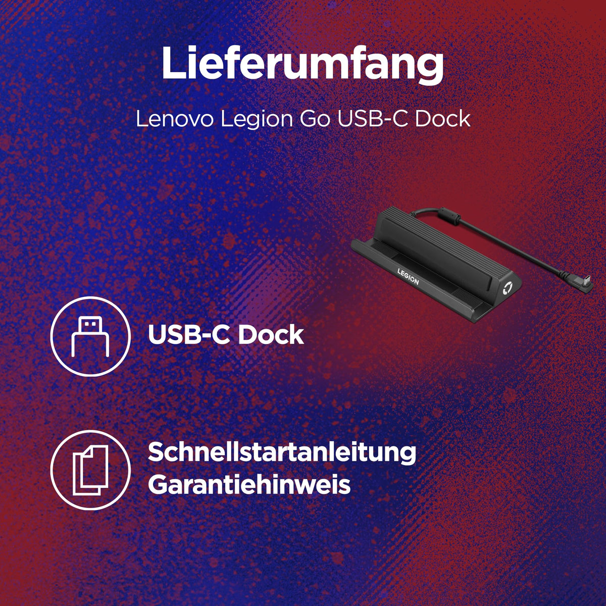 Lenovo Legion Go USB-C Docking Station - GX91P83589