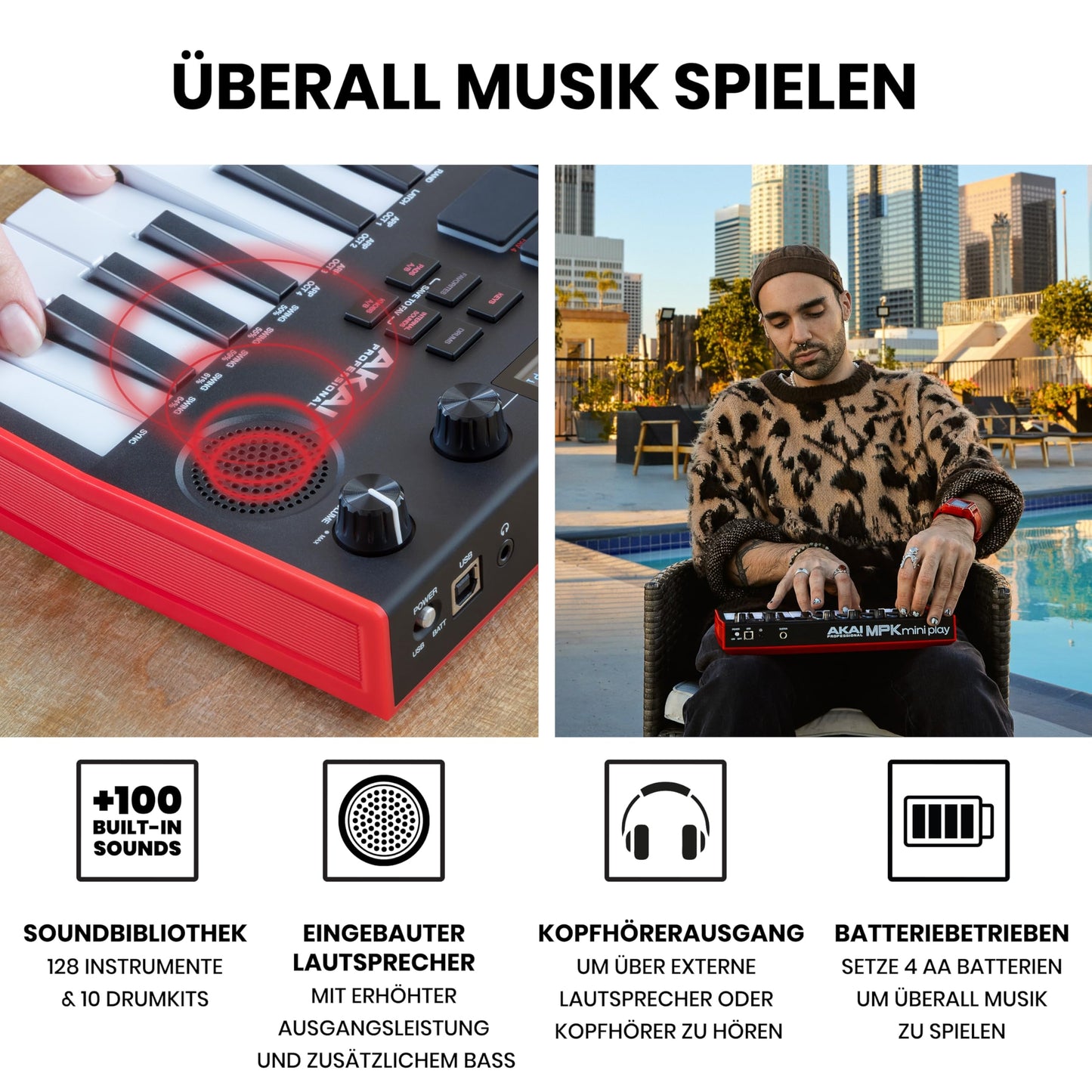 Akai Professional MPK Mini Play MK3