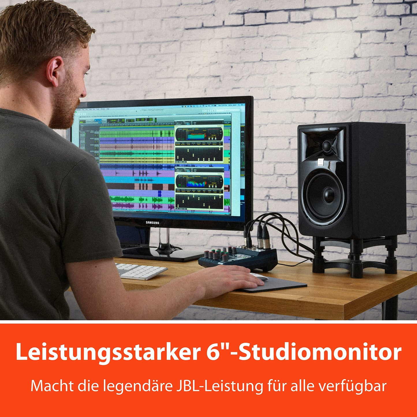 JBL 306P MKII Studio reference monitor - 306PMKII