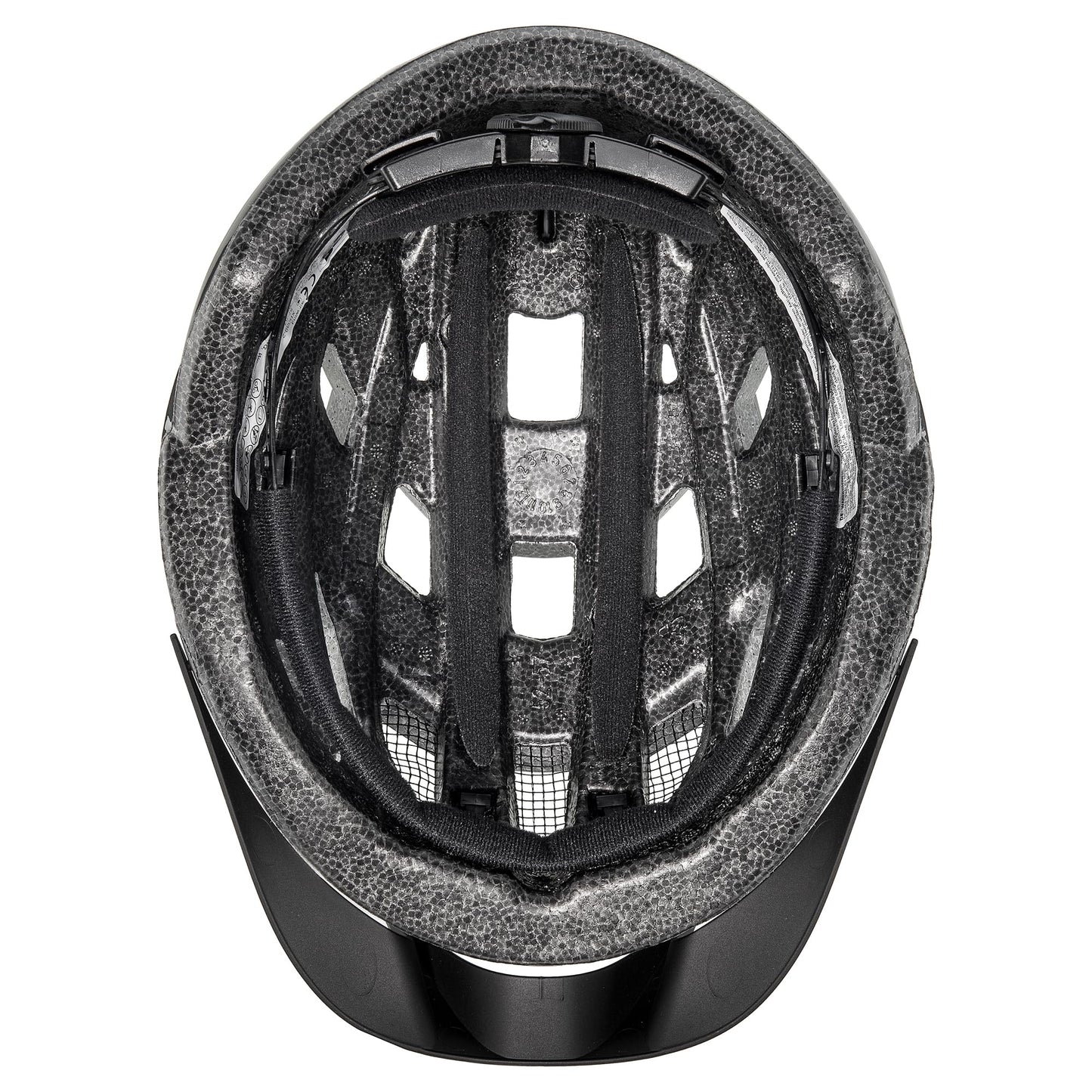 uvex air Wing - Lightweight bicycle helmet for men and women - individual size adjustment - grey-black - 56-60 cm - S413426
