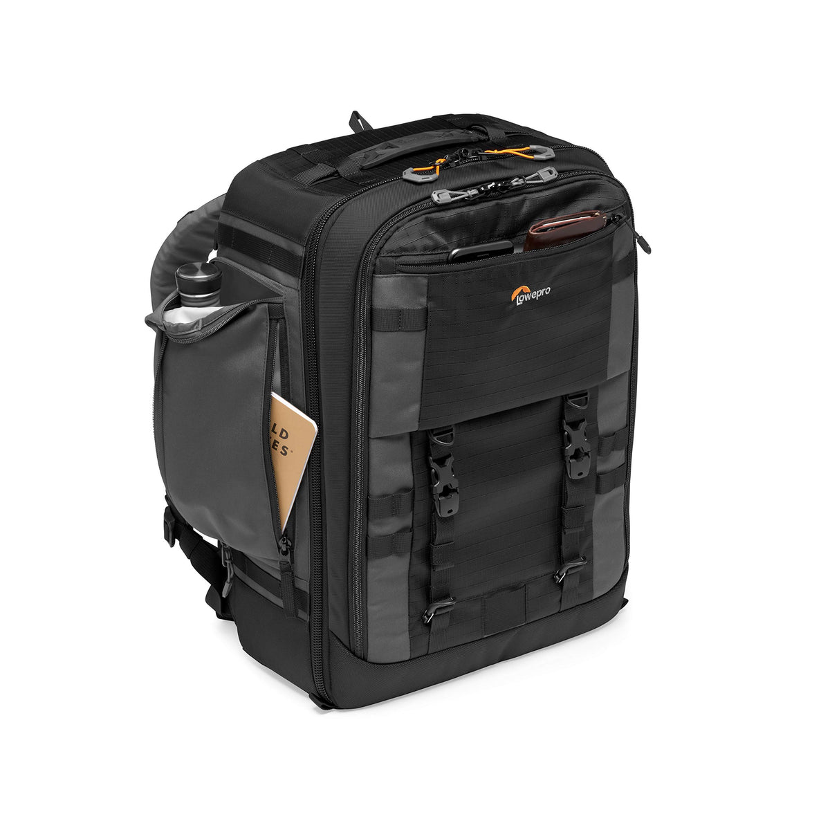 Lowepro Pro Trekker BP 450 AW II, Camera Bag, Backpack with Recycled Fabric, Fits 15” Laptop or Tablet, Maxfit Dividers, Weatherproof Cover, Mirrorless DSLR Case, Black Dark Grey, LP37269-GRL