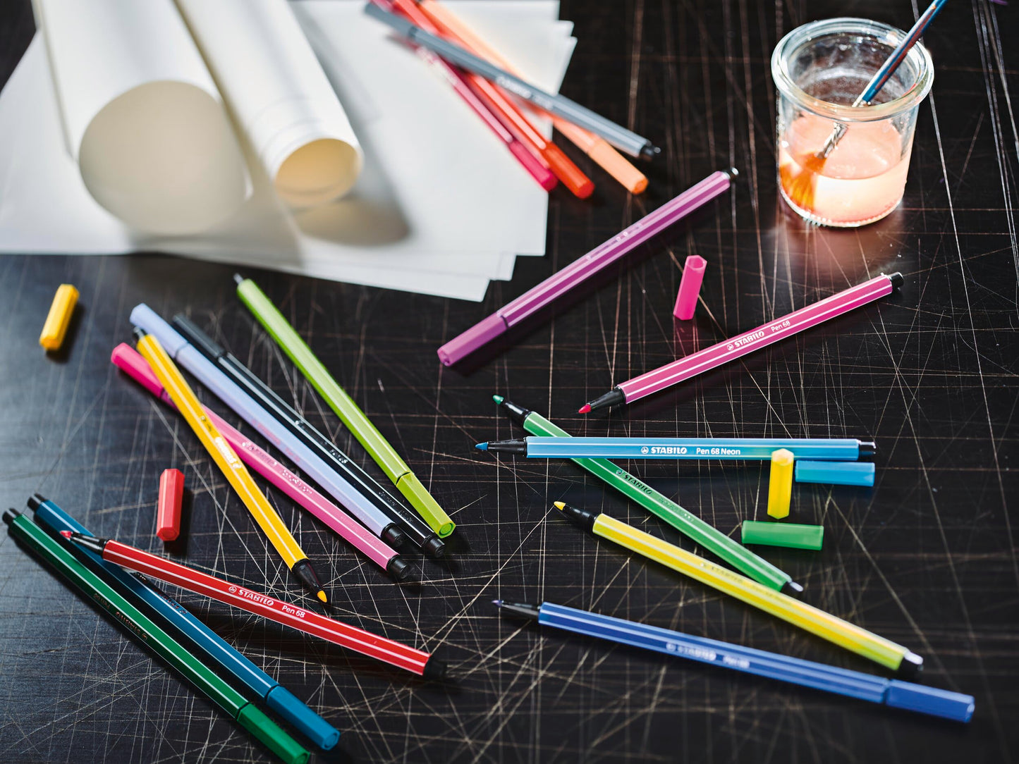 STABILO - Premium felt-tip pen - Pen 68 - ARTY - pack of 30 - EO6830-1-20