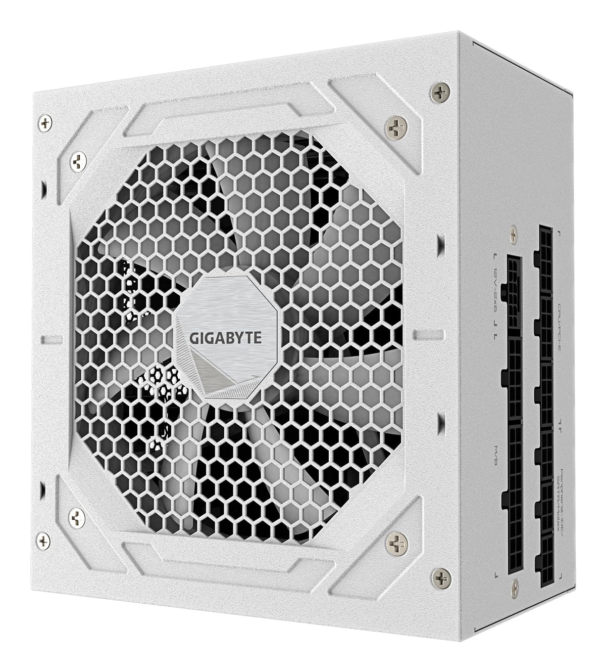 GIGABYTE UD750GM PG5 V2 Ice Sursă de alimentare – PCIe Gen 5.1, 80 Plus Gold, design complet modular, ventilator de 120 mm, compatibil ATX 3.1, conector EU - GP-UD750GM