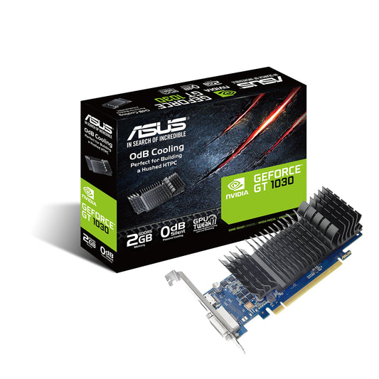 Placă grafică ASUS GeForce GT1030-SL-2G-BRK cu profil redus - B991M03