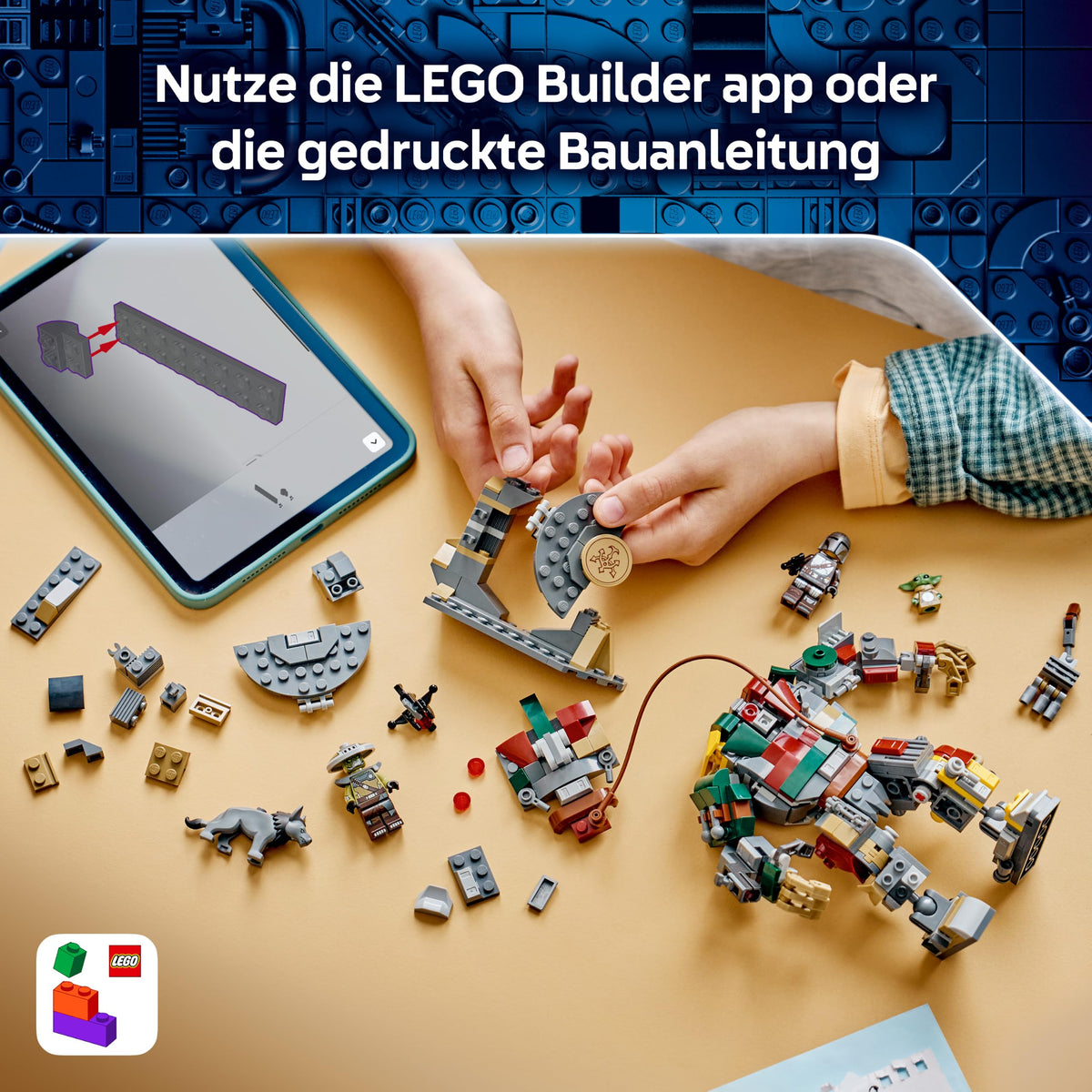 LEGO Star Wars Confruntarea cu droidul gardian la palatul Hutților 75451