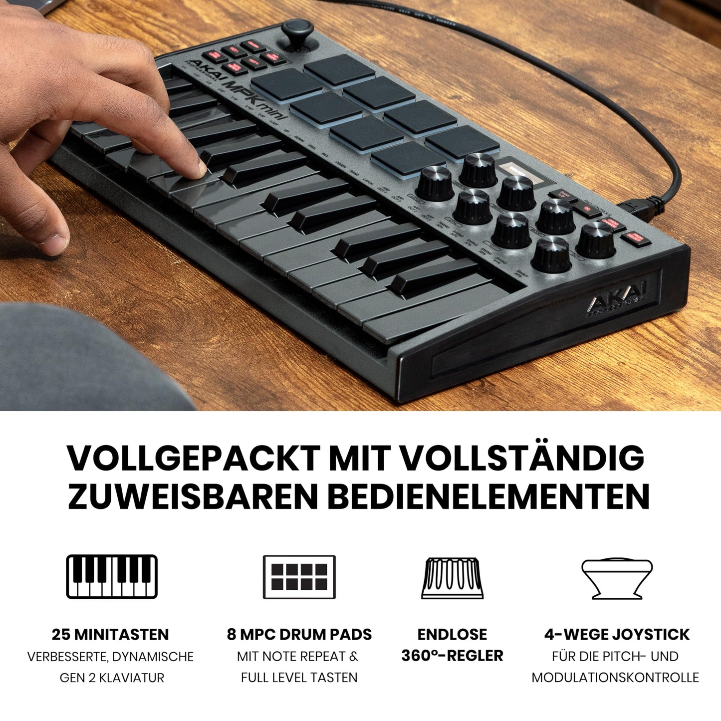 Akai Professional MPK Mini MK3 Grey