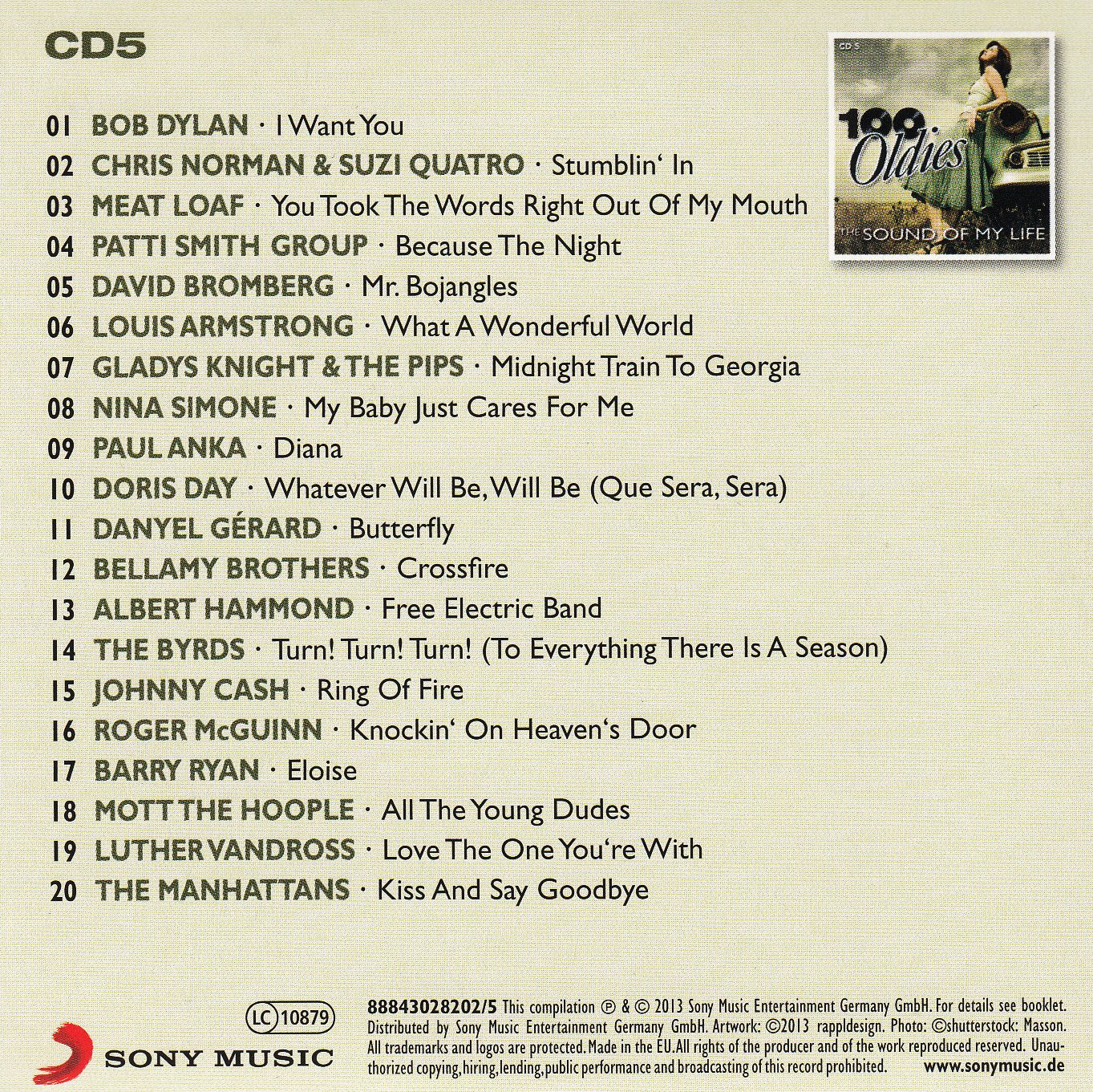 Sony 100 Oldies - WA-32210897