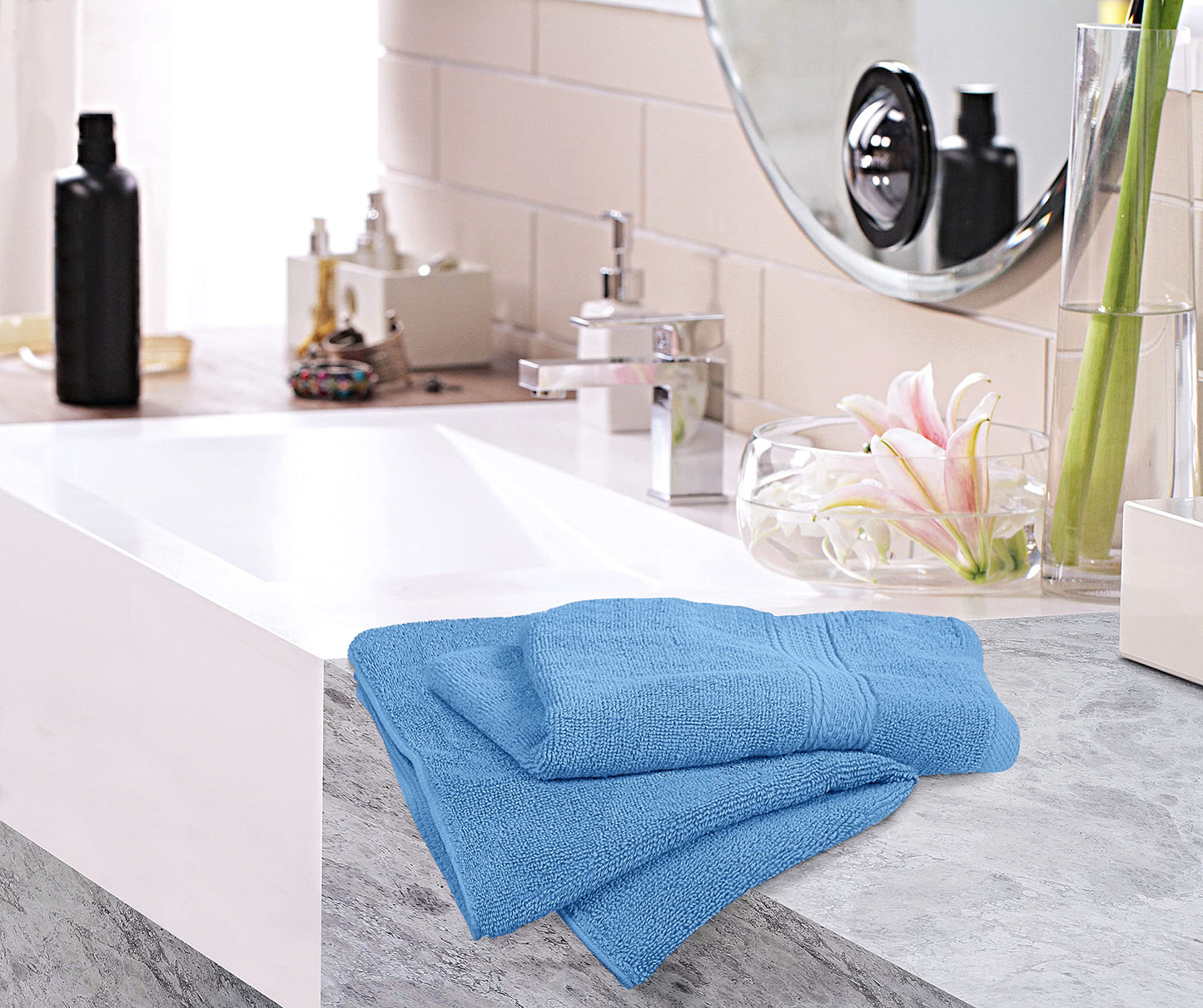 Utopia Towels Cotton Towels 600gsm Pack of 6 - UT0649
