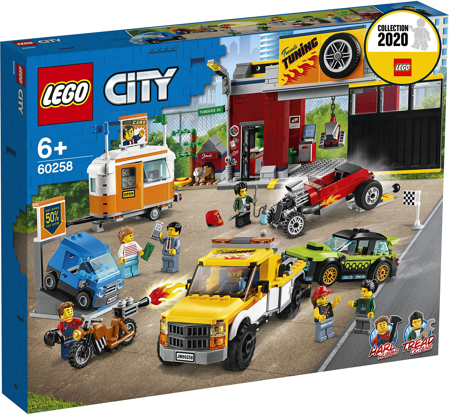 LEGO 60258 City Nitro Wheels Tuning Workshop