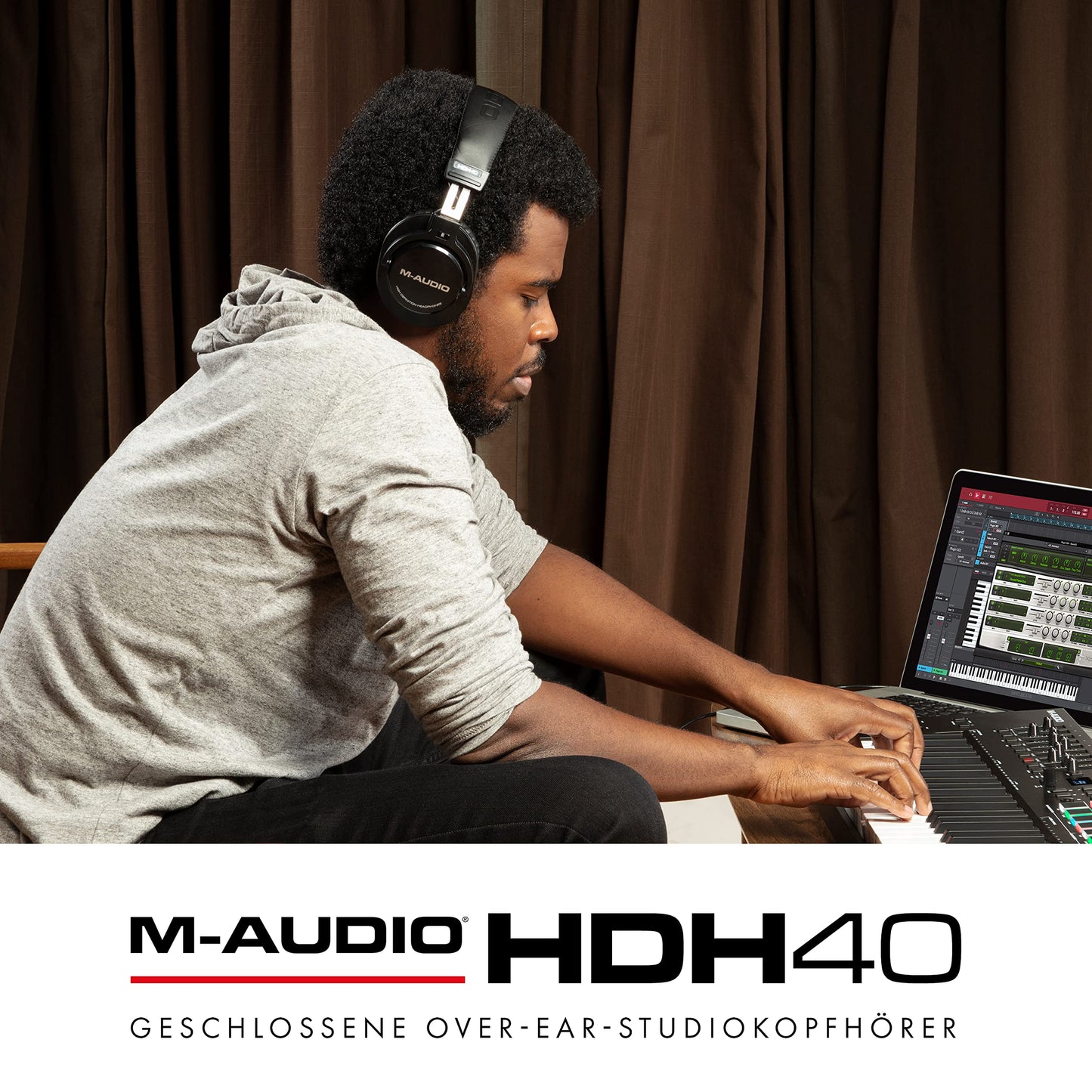 Akai MPK Mini MK3 & M-Audio HDH40 (MPKMINI3B)