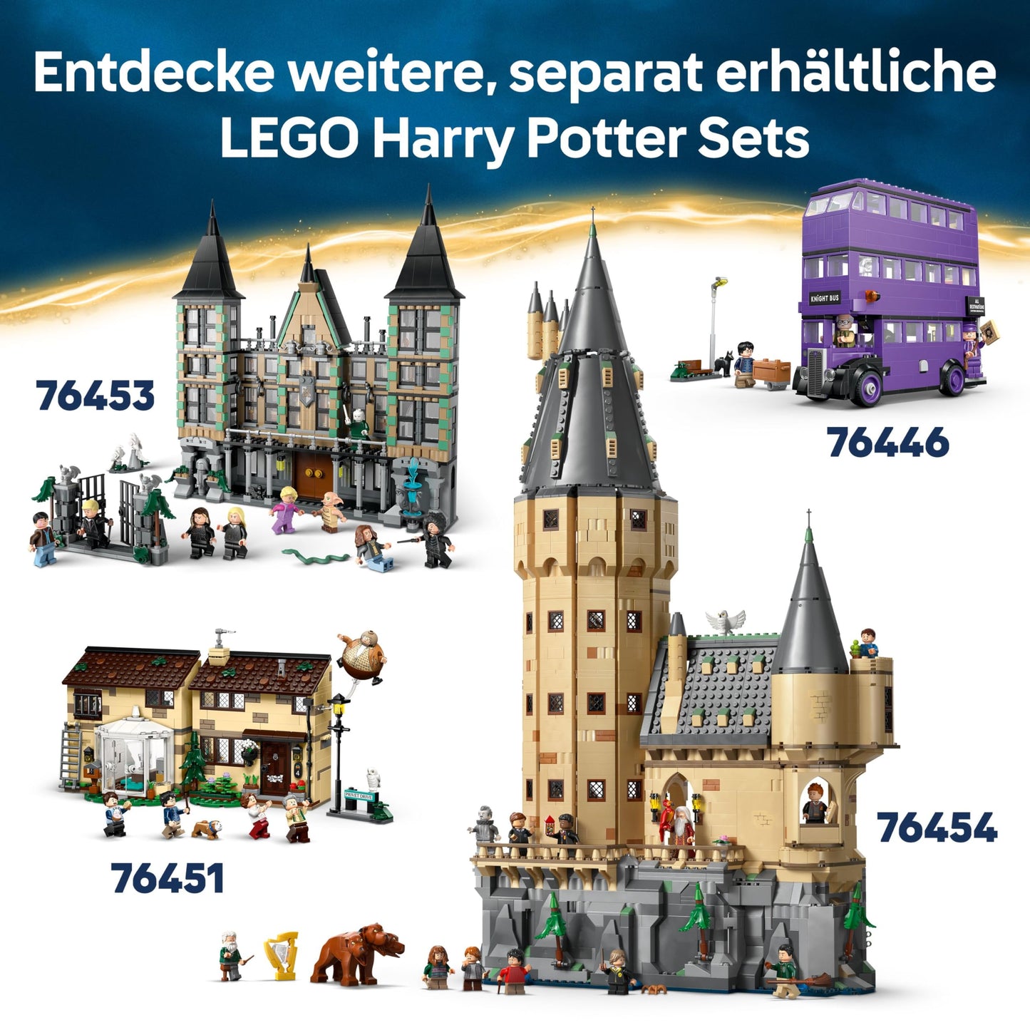 LEGO Harry Potter quality for Quidditch & Fortescues ice cream parlor - set with 2 Diagon Alley shops, 6 minifigures & accessories including Nimbus 2000 broom - gift for boys and girls aged 8 and over - 76452