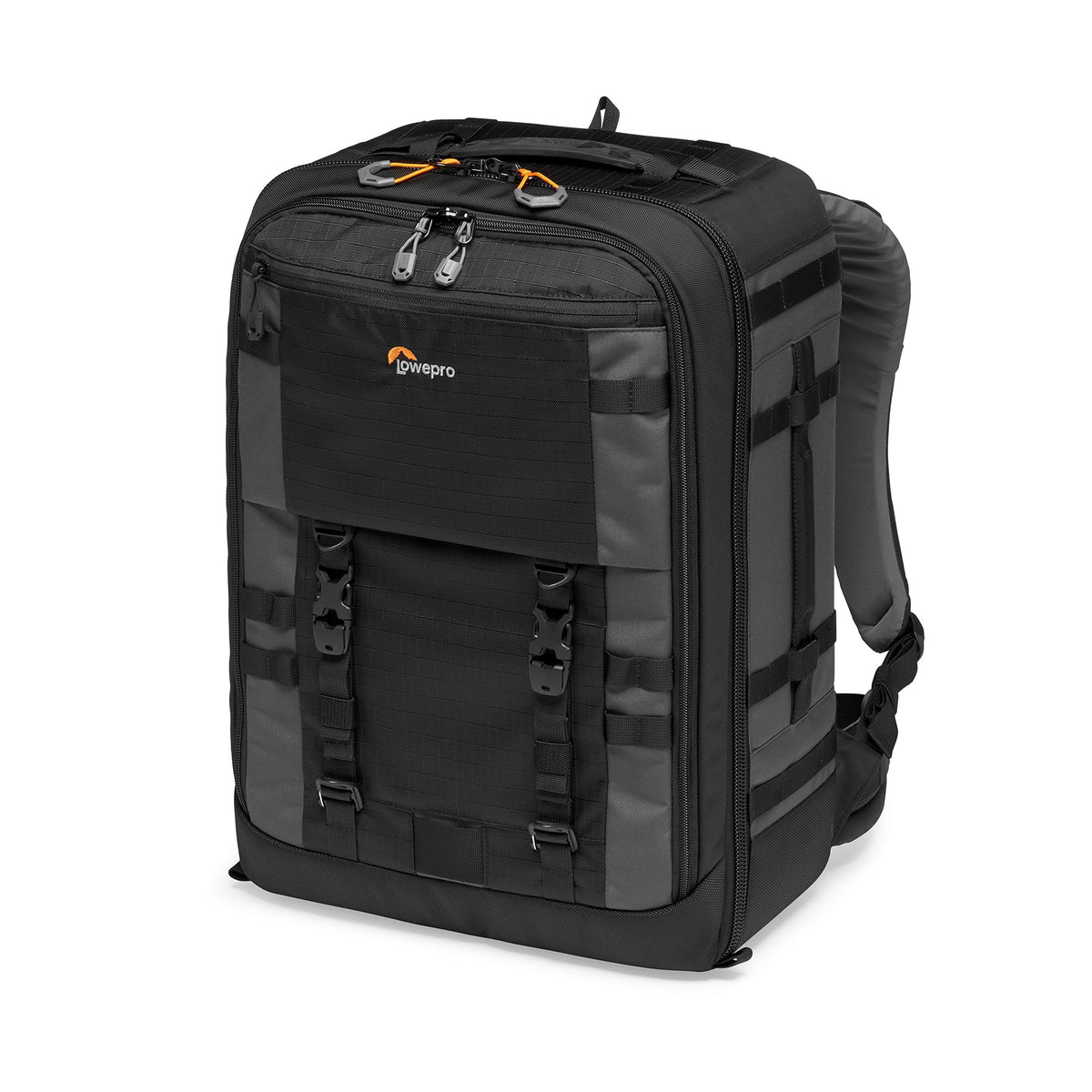 Lowepro Pro Trekker BP 450 AW II, Camera Bag, Backpack with Recycled Fabric, Fits 15” Laptop or Tablet, Maxfit Dividers, Weatherproof Cover, Mirrorless DSLR Case, Black Dark Grey, LP37269-GRL