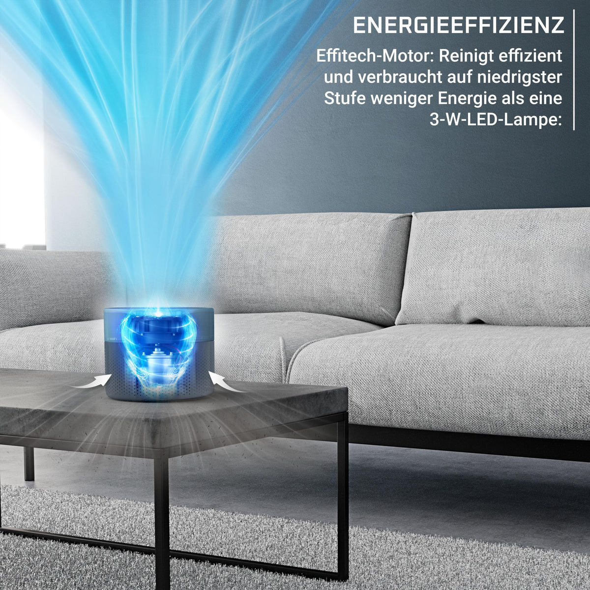 Rowenta Pure Air Mini Air Purifier, for home, ultra-compact size - PU1522F0
