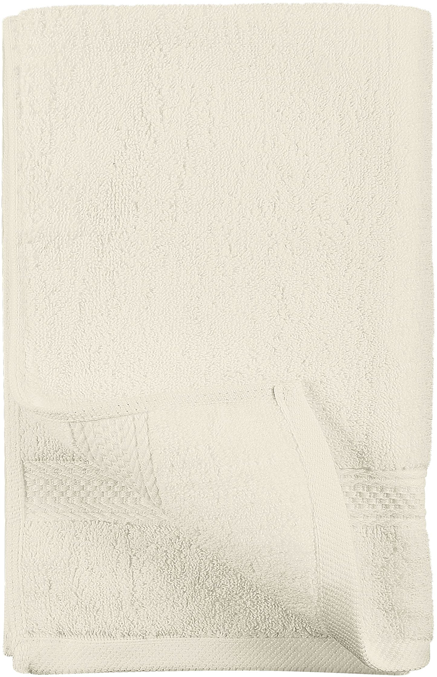 Utopia Towels, Premium Towel Set, 100% Ringspun Cotton, Ultra Soft and Highly Absorbent, 600gsm, for Bathroom, Gym, Shower, Hotel and Spa, 16" x 28", Ivory White, 6 - UT0901