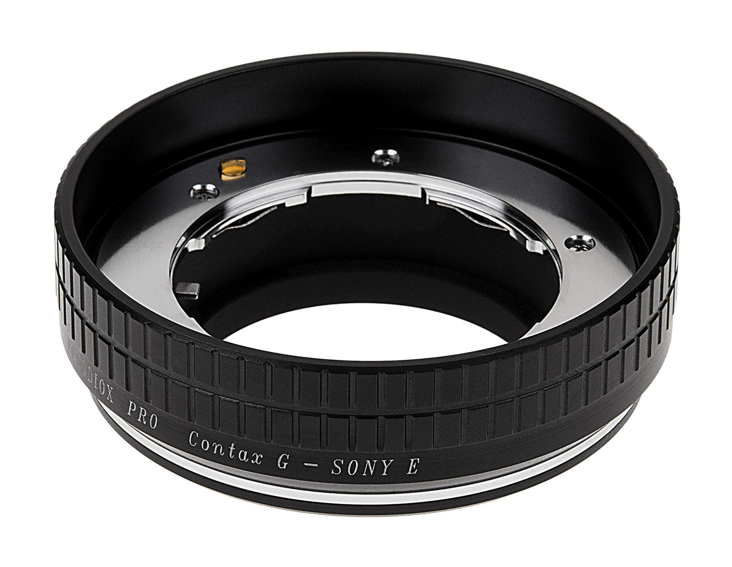 Fotodiox Pro Lens Mount Adapter Compatible with Select Contax G Lenses on Sony E-Mount Cameras - CntxG-SnyE-Pro