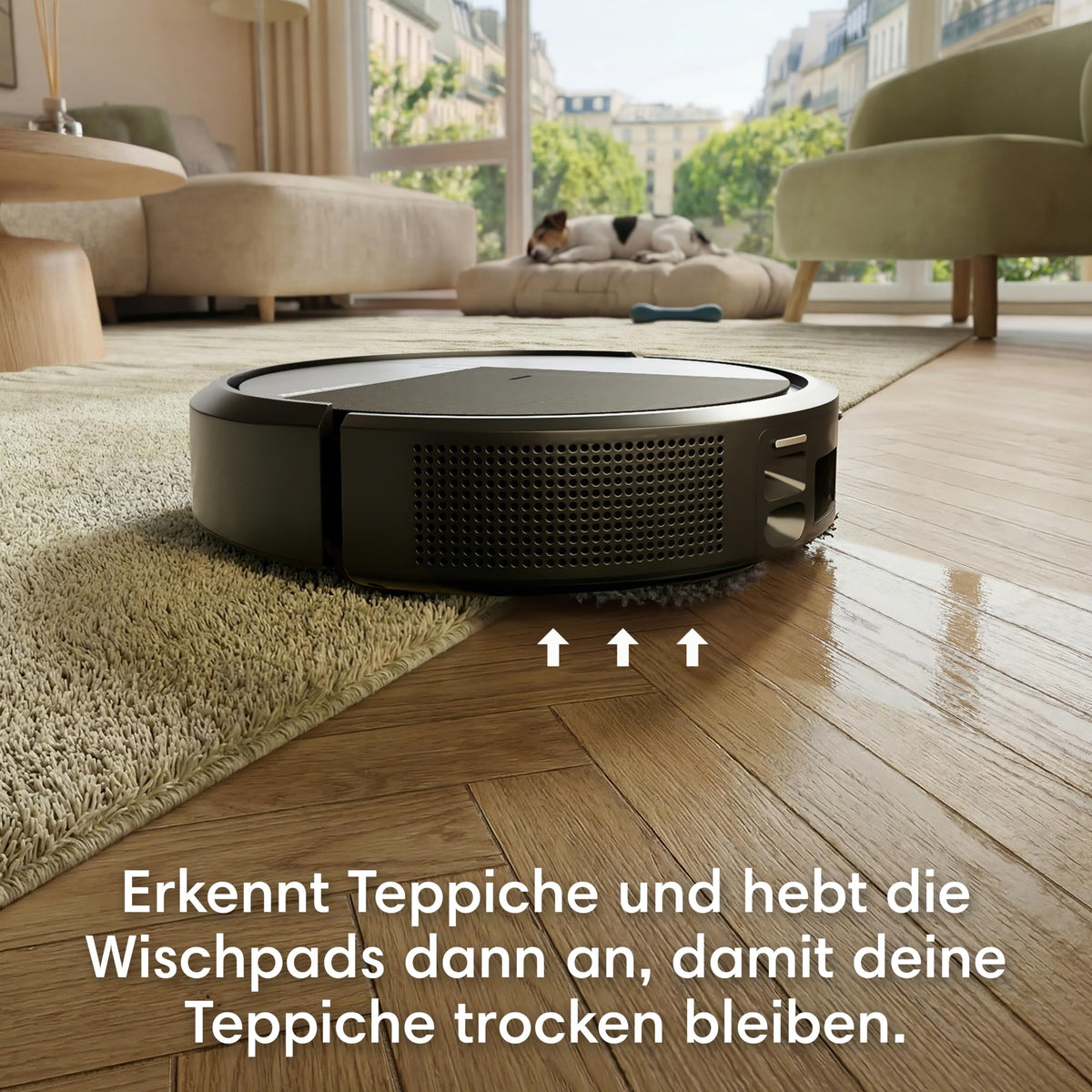iRobot Roomba Plus 415 Saugroboter, AutoWash Basis, Rotierende Wischtücher - G285040