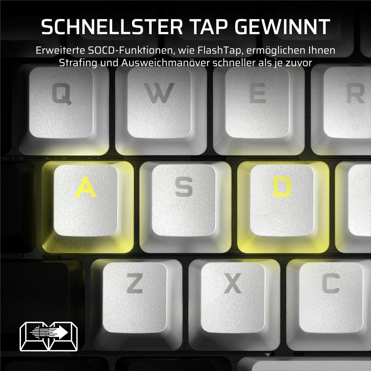 Corsair MAKR PRO 75 Hall Effect DIY-Kabelgebundenă Gaming-Tastatur - CH-91CE21G-DE