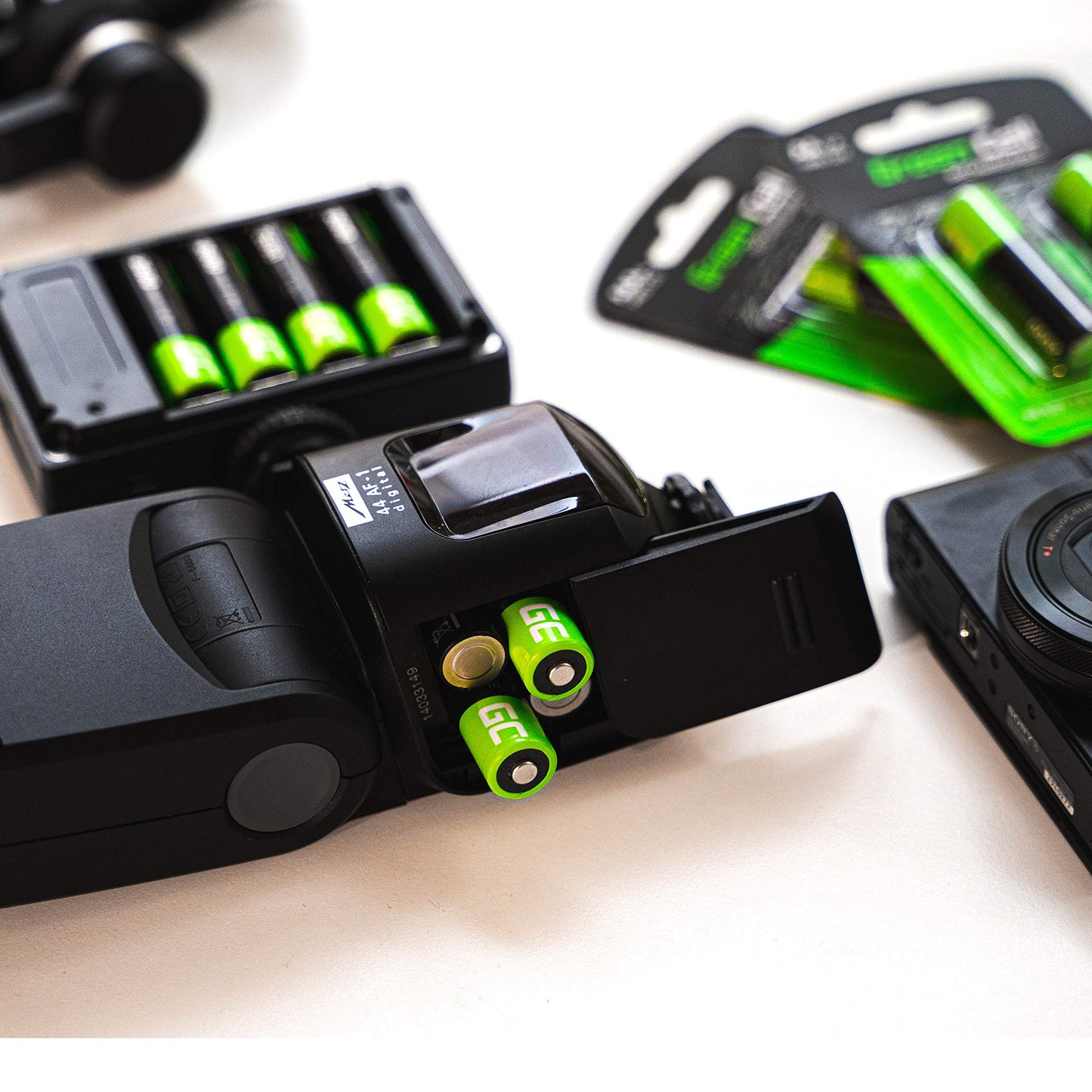 GREEN CELL battery 2600 mAh 1.2V 8 pieces AA Mignon batteries, type NI-MH, 1.2v pre-charged, high capacity, reliable battery, long-lasting battery AA solutions - GR09