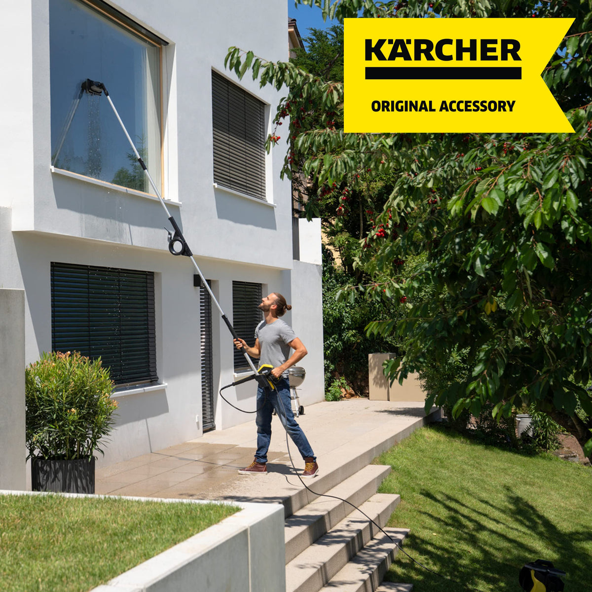 Kärcher Original TLA 4 Telescopic Spray Tube, Cleaning Set - 2.644-249.0