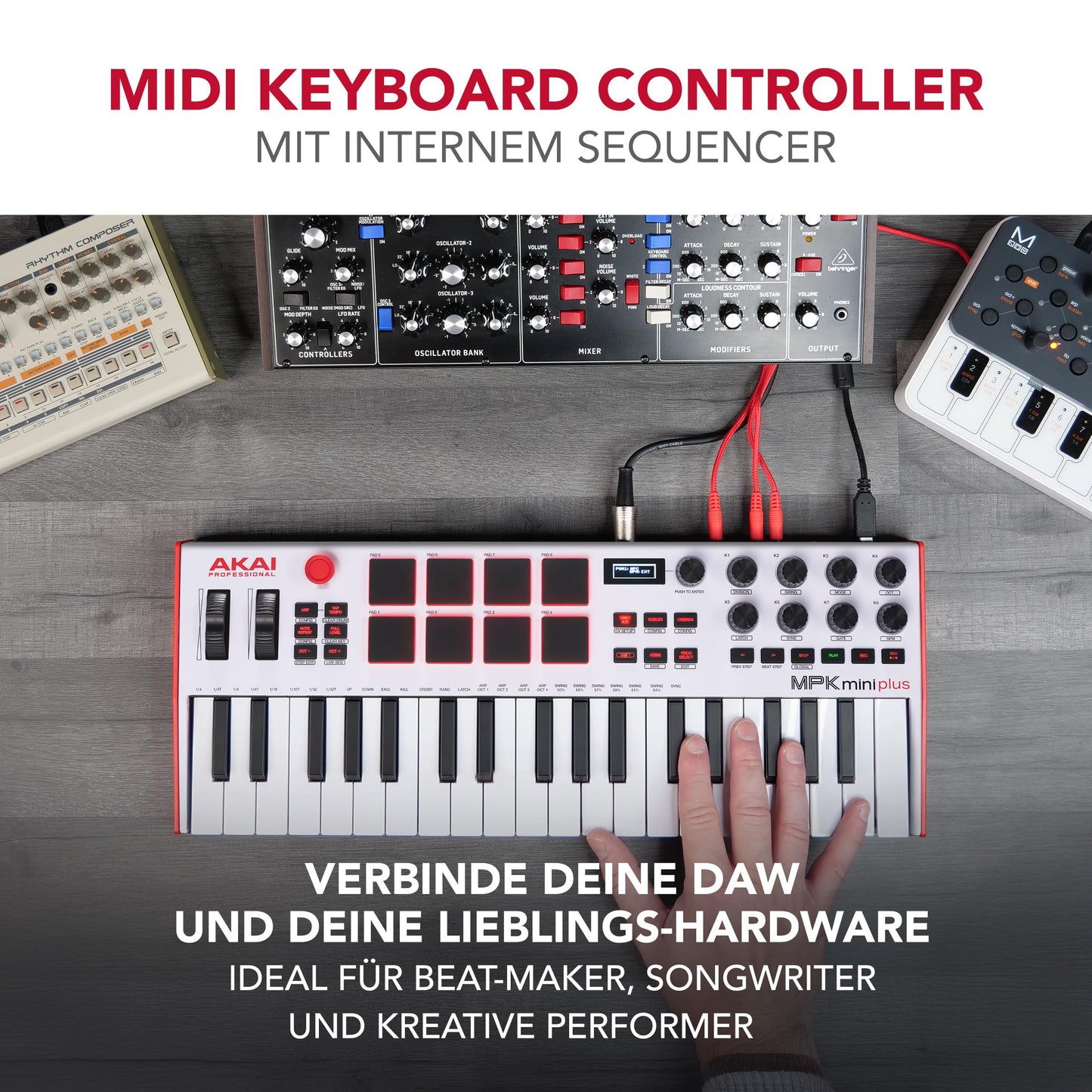 Akai MPK Mini Plus (White)