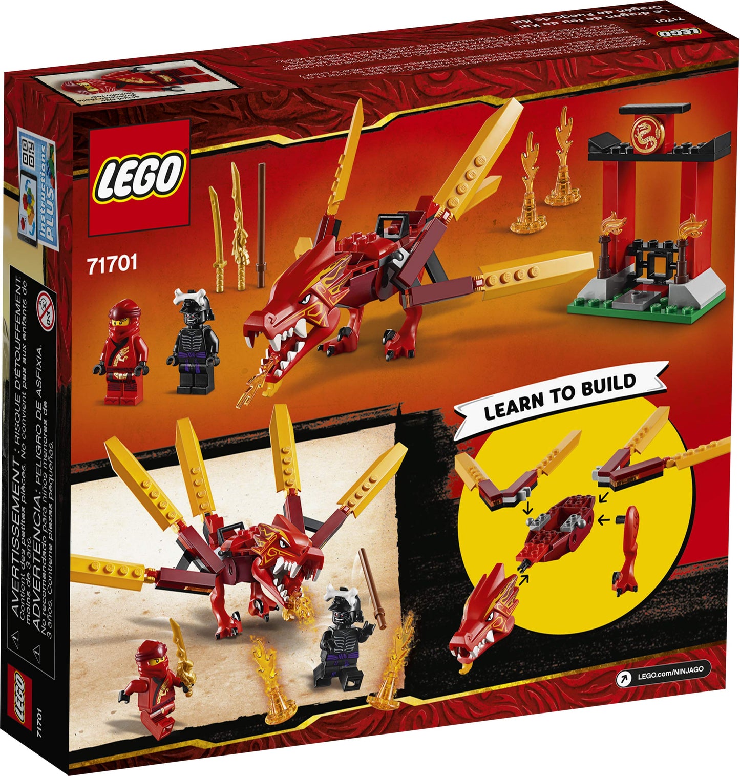 Lego Ninjago 71701 Kai's Fire Dragon
