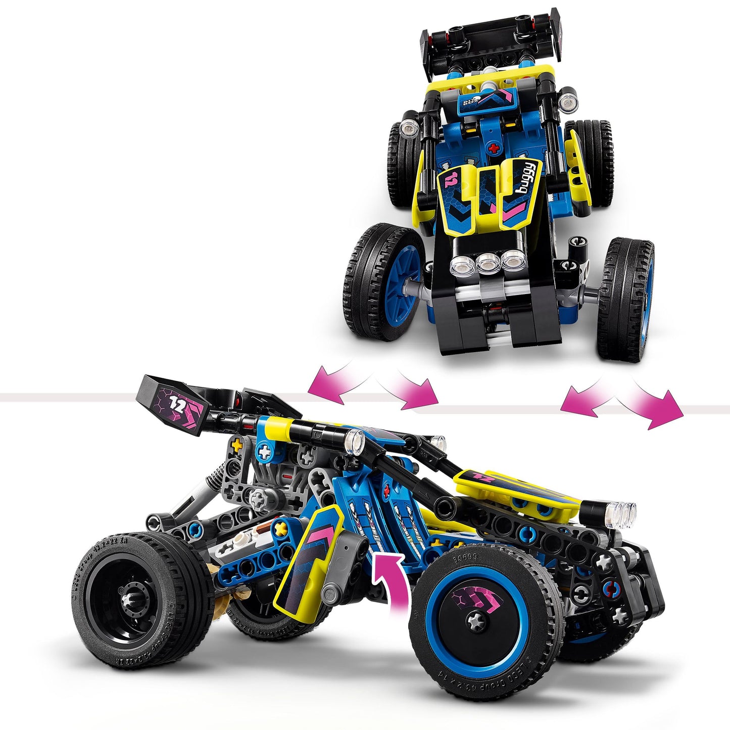 LEGO Technic Off-Road Racing Buggy & 31058 Creator Dinosaur - 42164