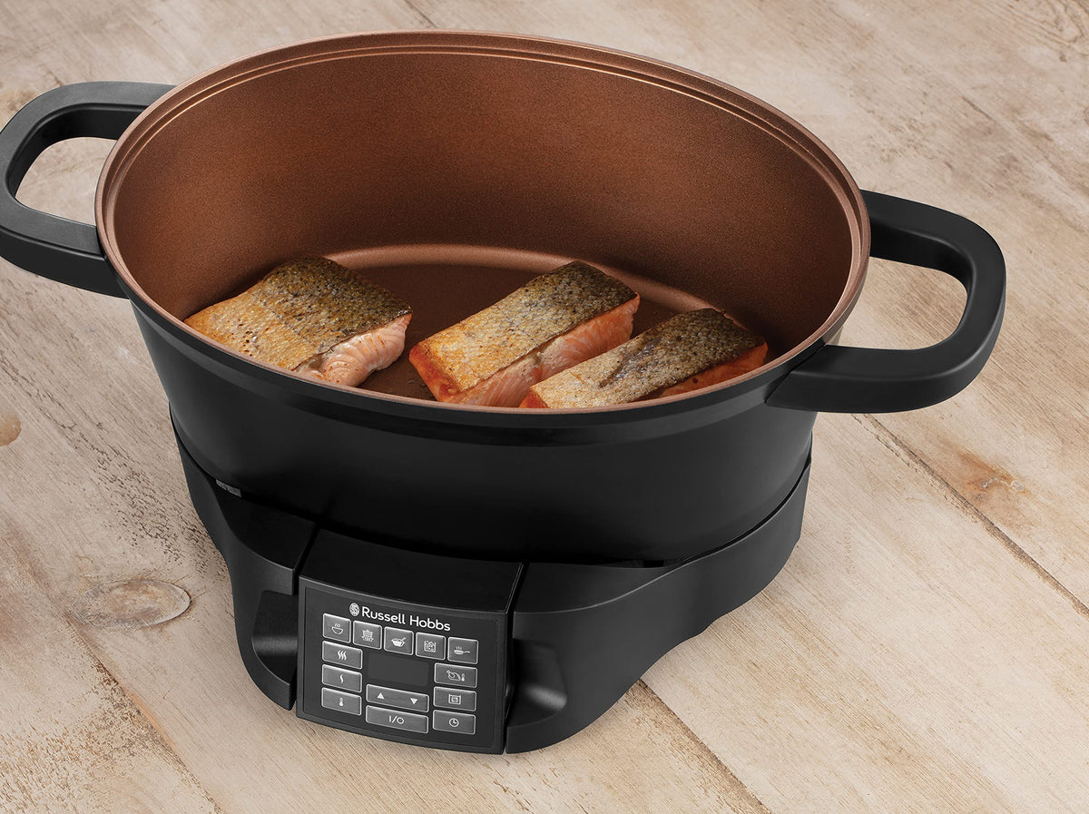 Russell Hobbs Multicooker, 6.5 l, Black, Dishwasher Safe - RH-MC-001