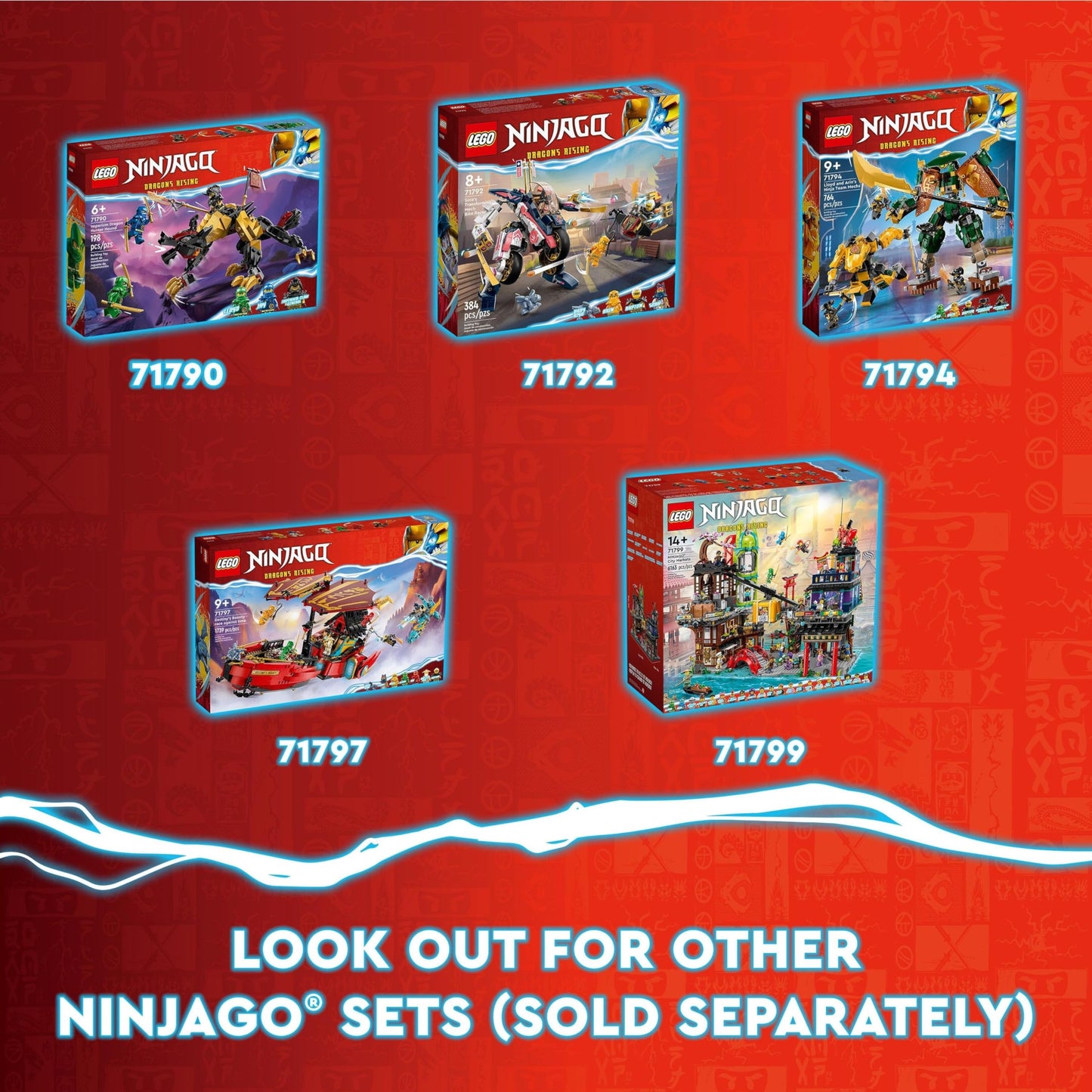 LEGO Ninjago Temple of Dragon Power 71795