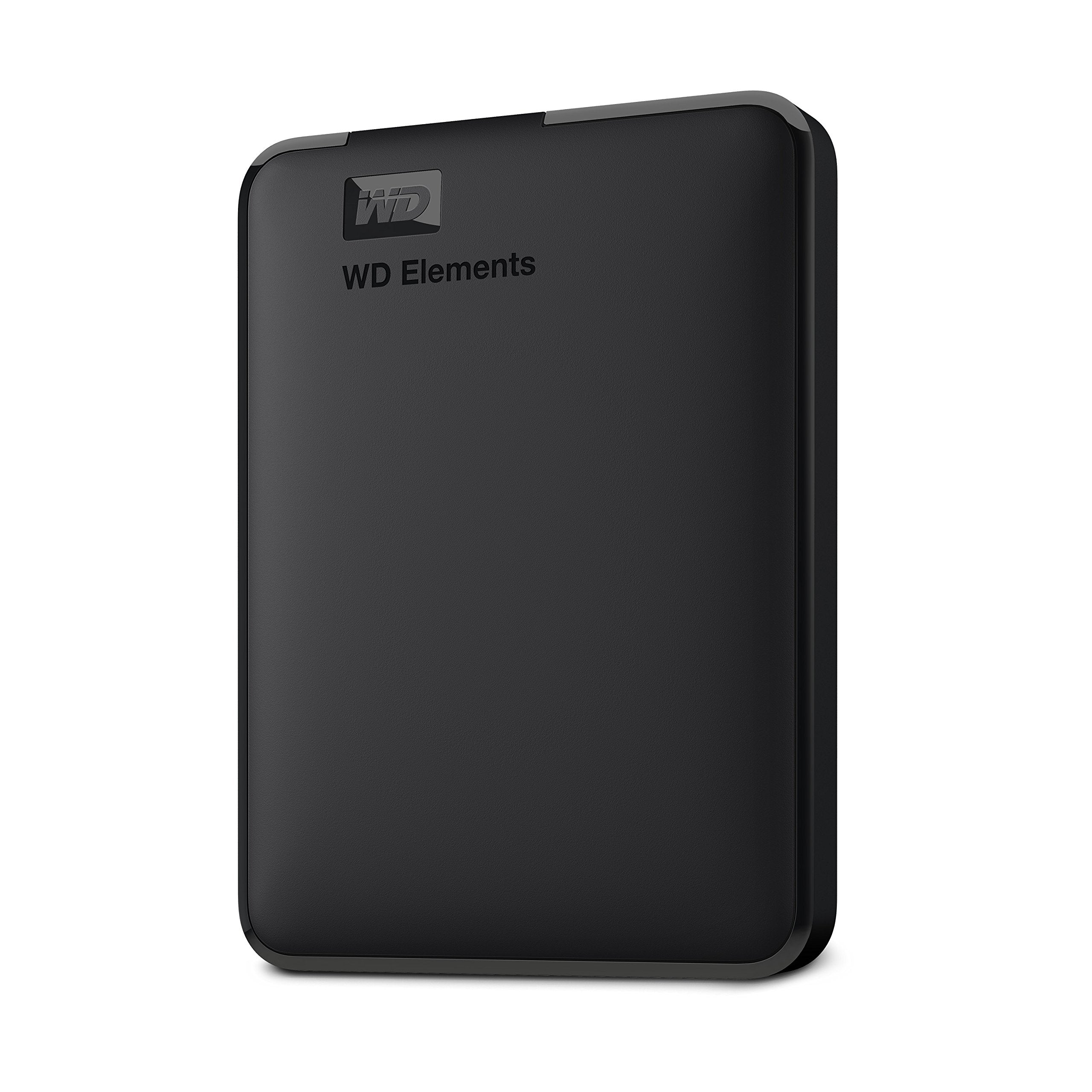 Western Digital Elements Portable External Hard Drive 4TB (Mobile Storage, USB 3.0 Interface, Plug and Play, Formatted for Windows) Black - WDBU6Y0040BBK-WESN
