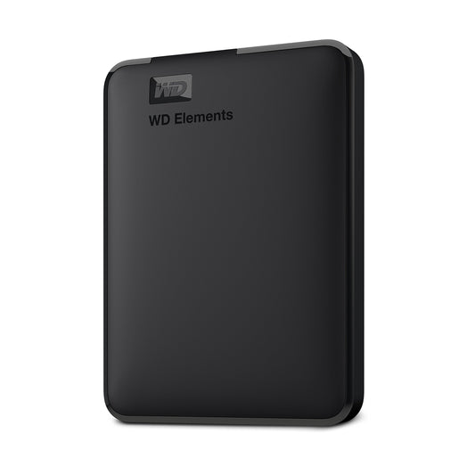 Western Digital Elements Portable External Hard Drive 4TB (Mobile Storage, USB 3.0 Interface, Plug and Play, Formatted for Windows) Black - WDBU6Y0040BBK-WESN