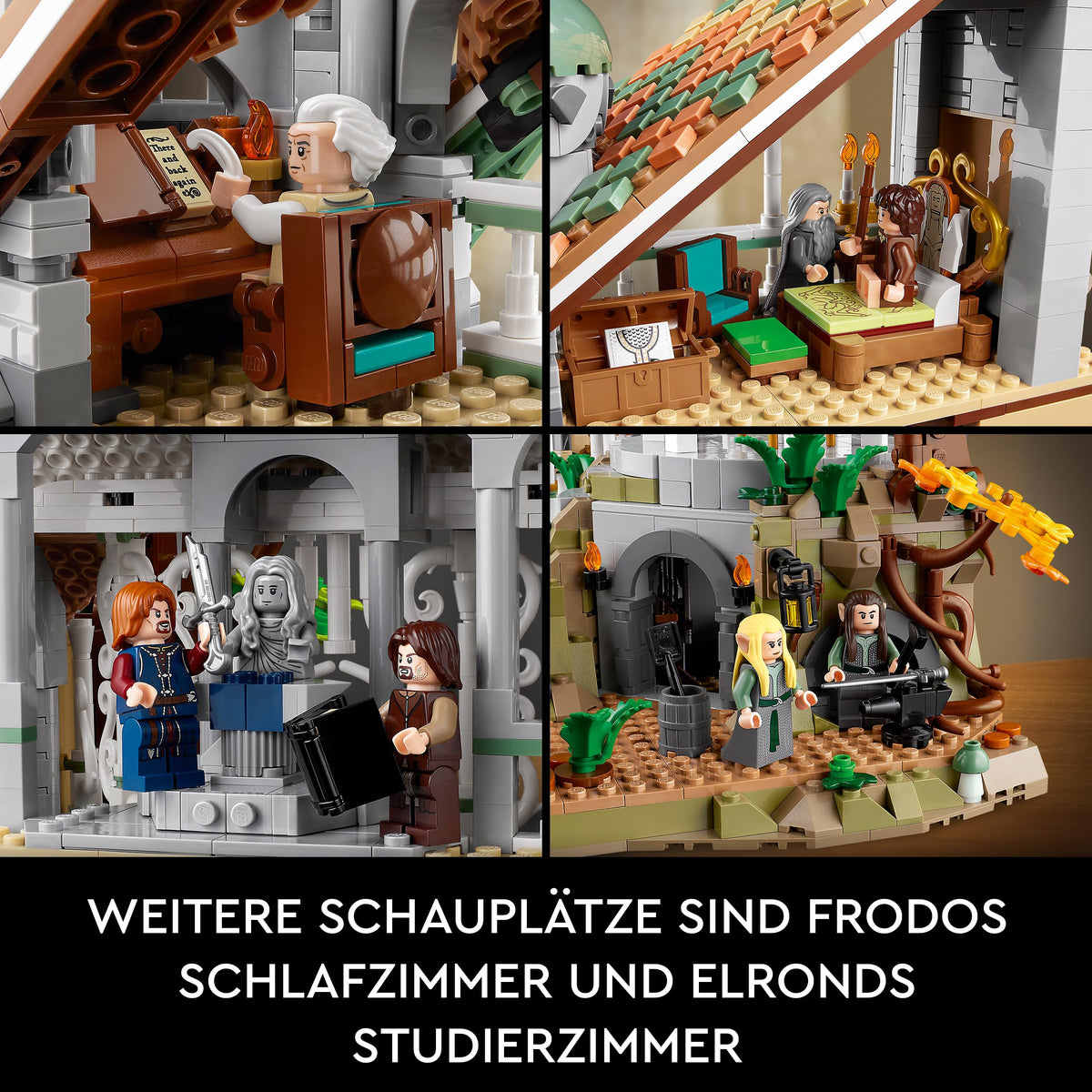 LEGO Icons Stăpânul Inelelor: Bruchtal 10316