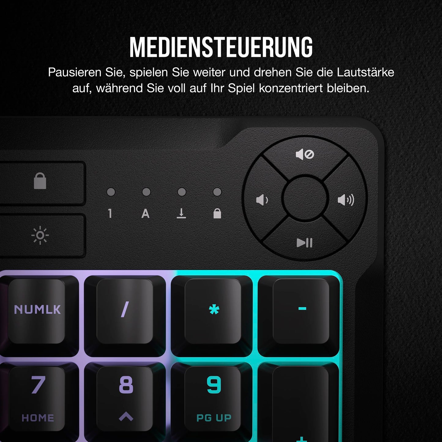 Corsair K55 CORE RGB DE CH-9226C65-DE