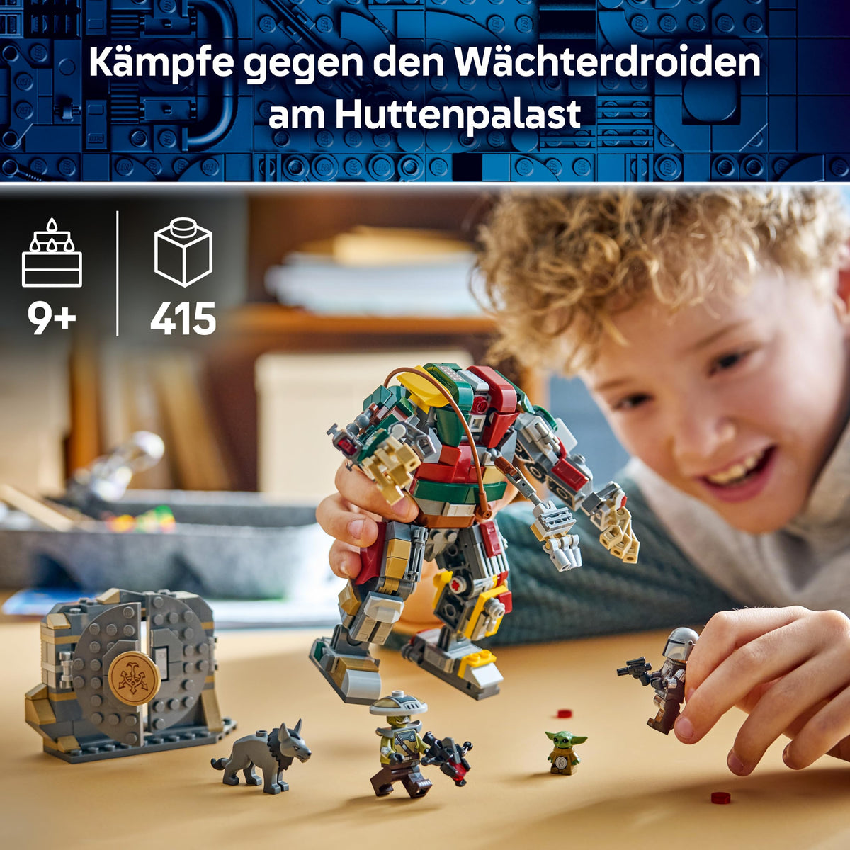 LEGO Star Wars Confruntarea cu droidul gardian la palatul Hutților 75451