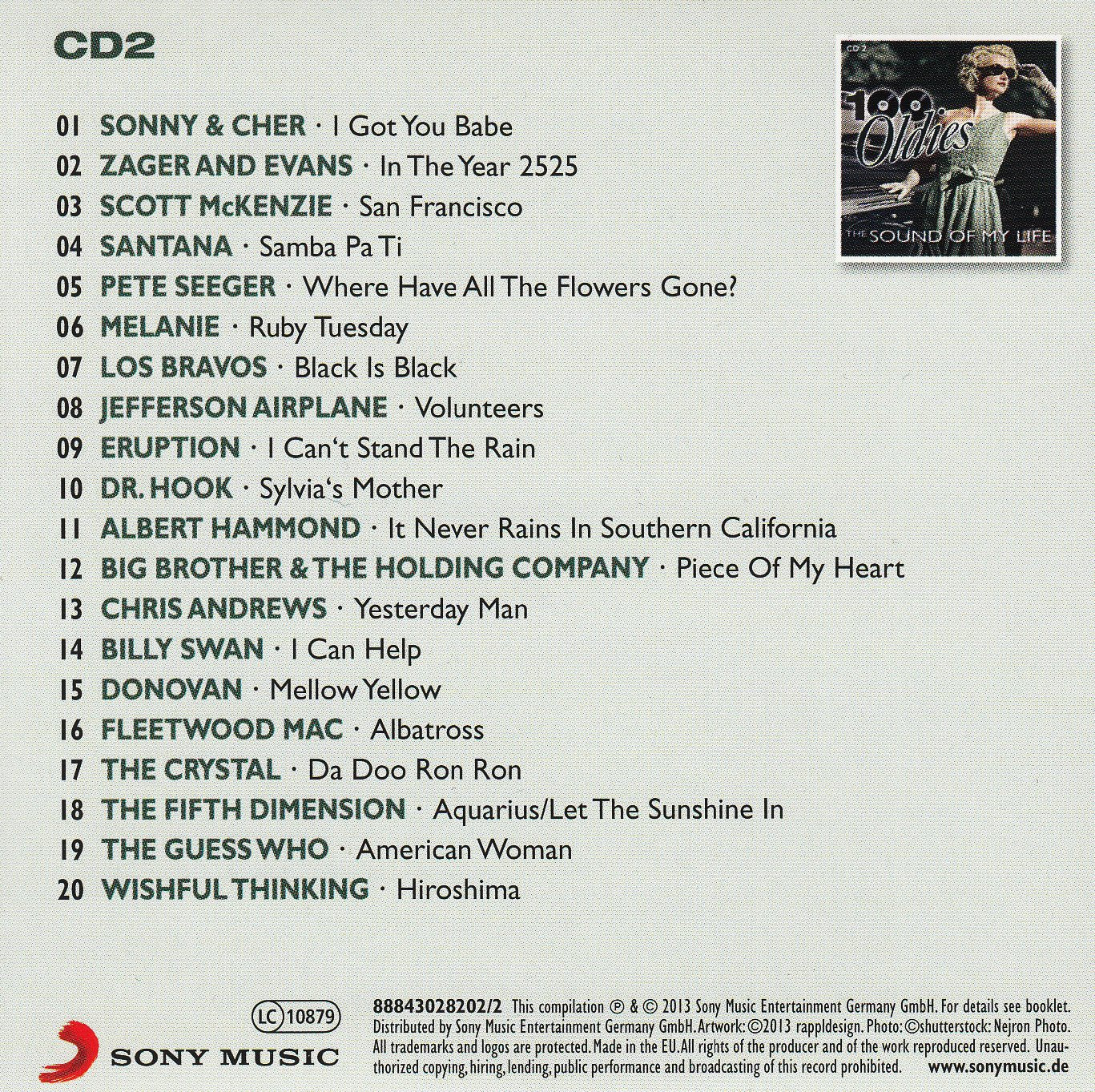 Sony 100 Oldies - WA-32210897
