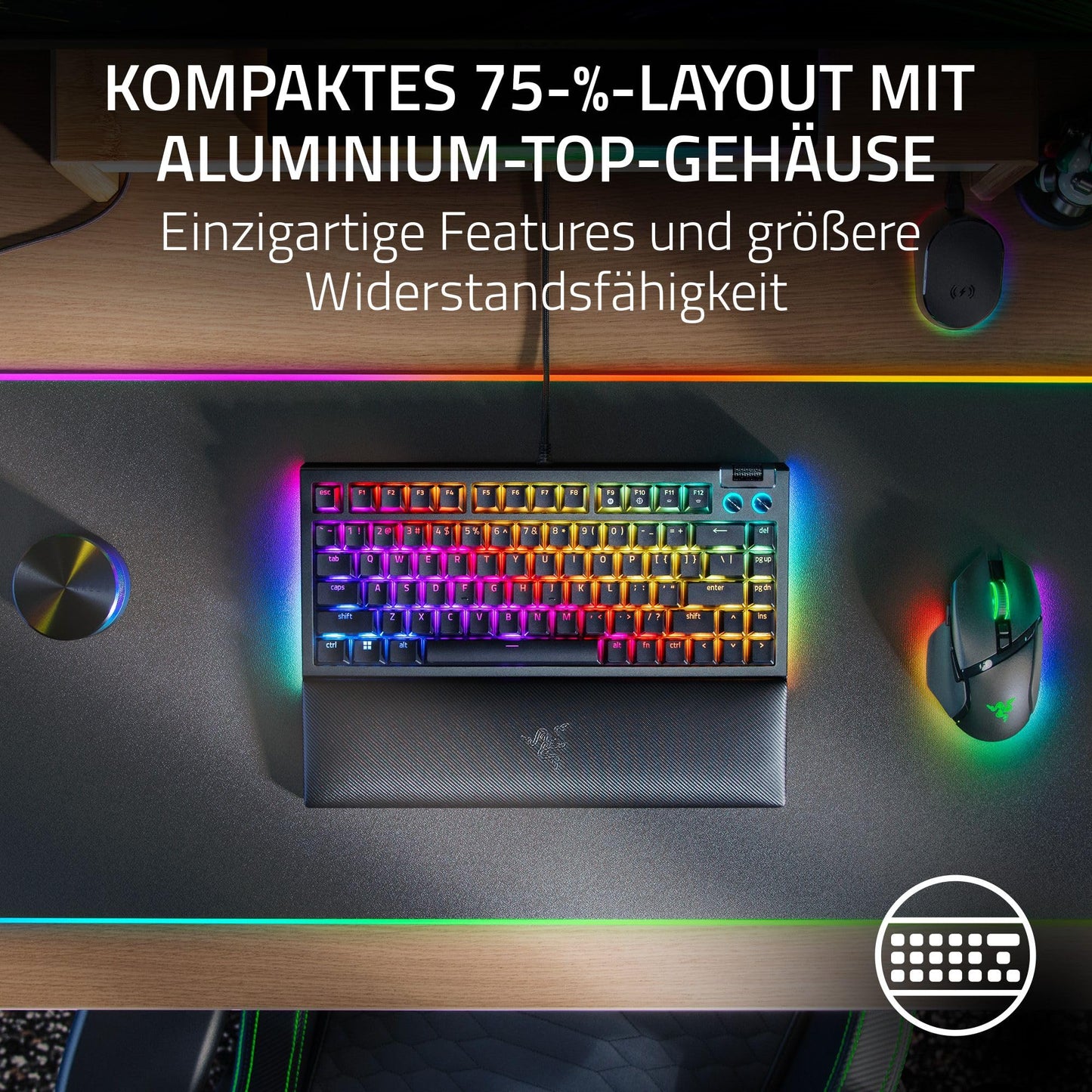 Razer BlackWidow V4 75% (RZ03-05000400-R3E1)