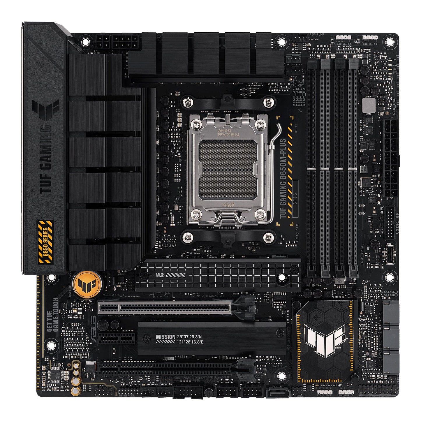 ASUS TUF Gaming B650M-PLUS motherboard socket AMD AM5 - 90MB1BG0-M0EAY0